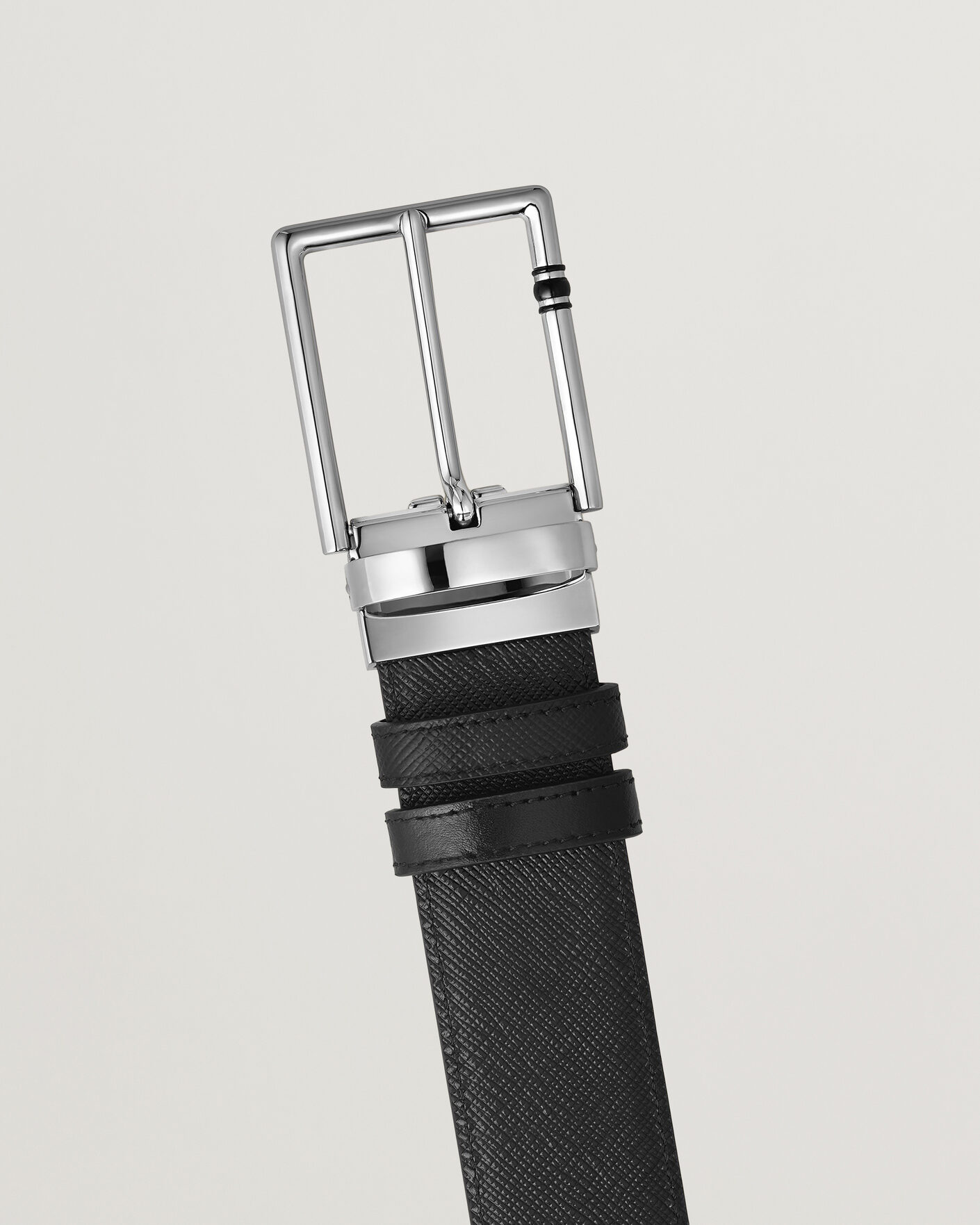 Herre | Belter | Montblanc | 35mm Reversible Calf/Sartorial Belt Black