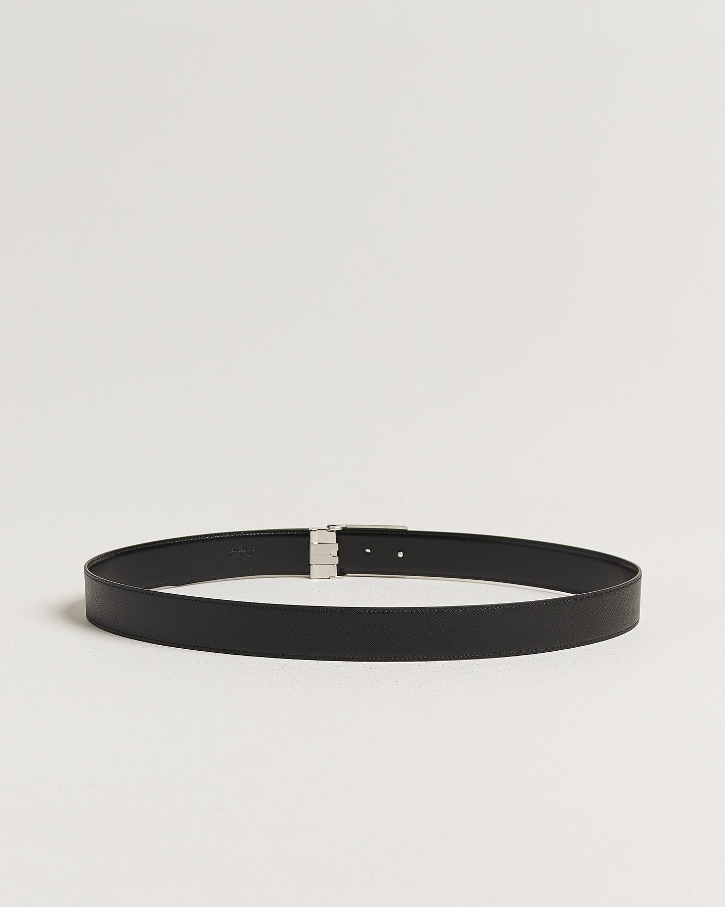 Herre | Belter | Montblanc | 35mm Reversible Sartorial/Calf Logo Belt Black