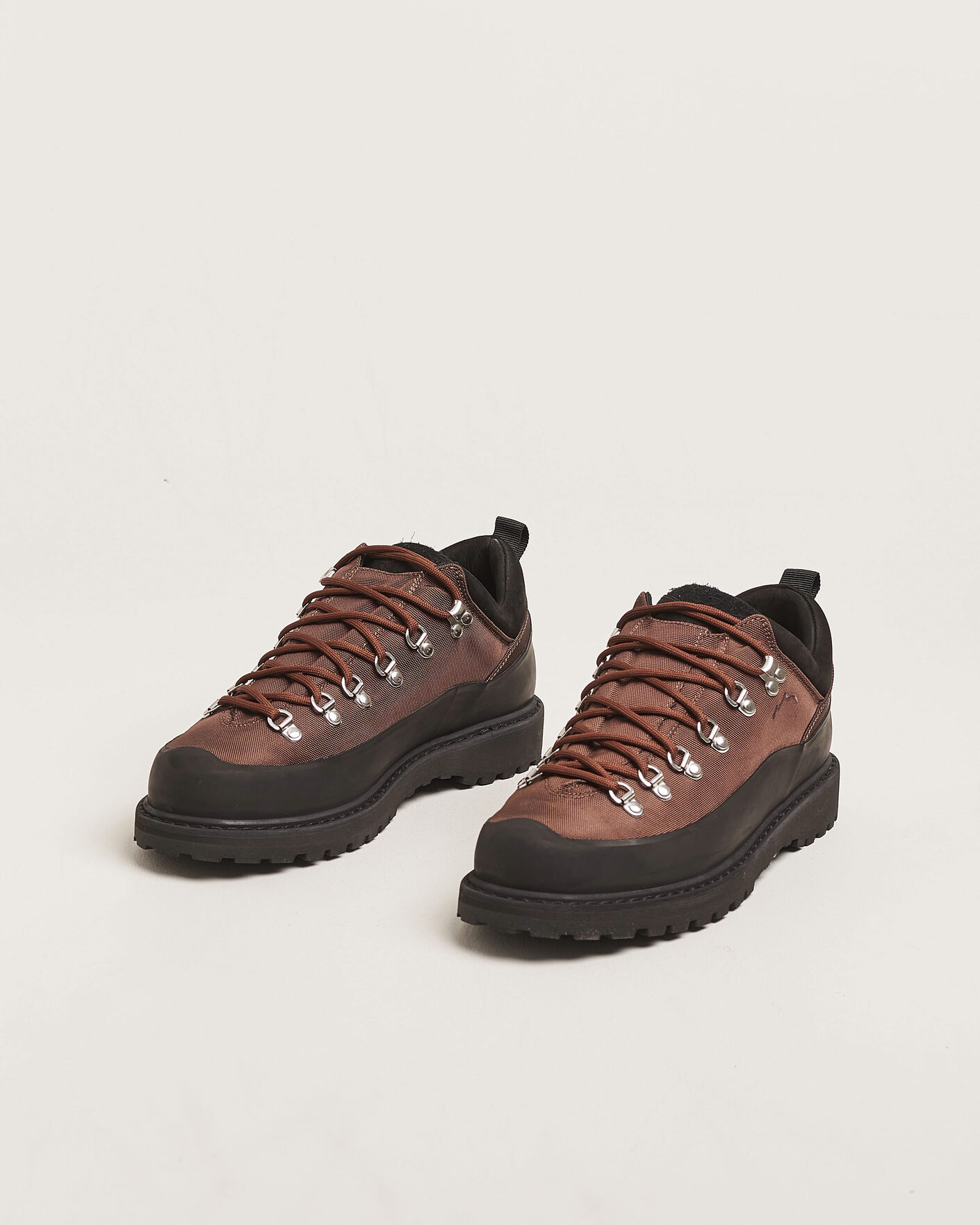 Herre | Støvler | Diemme | Roccia Basso Sport Low Boot Mogano Fabric