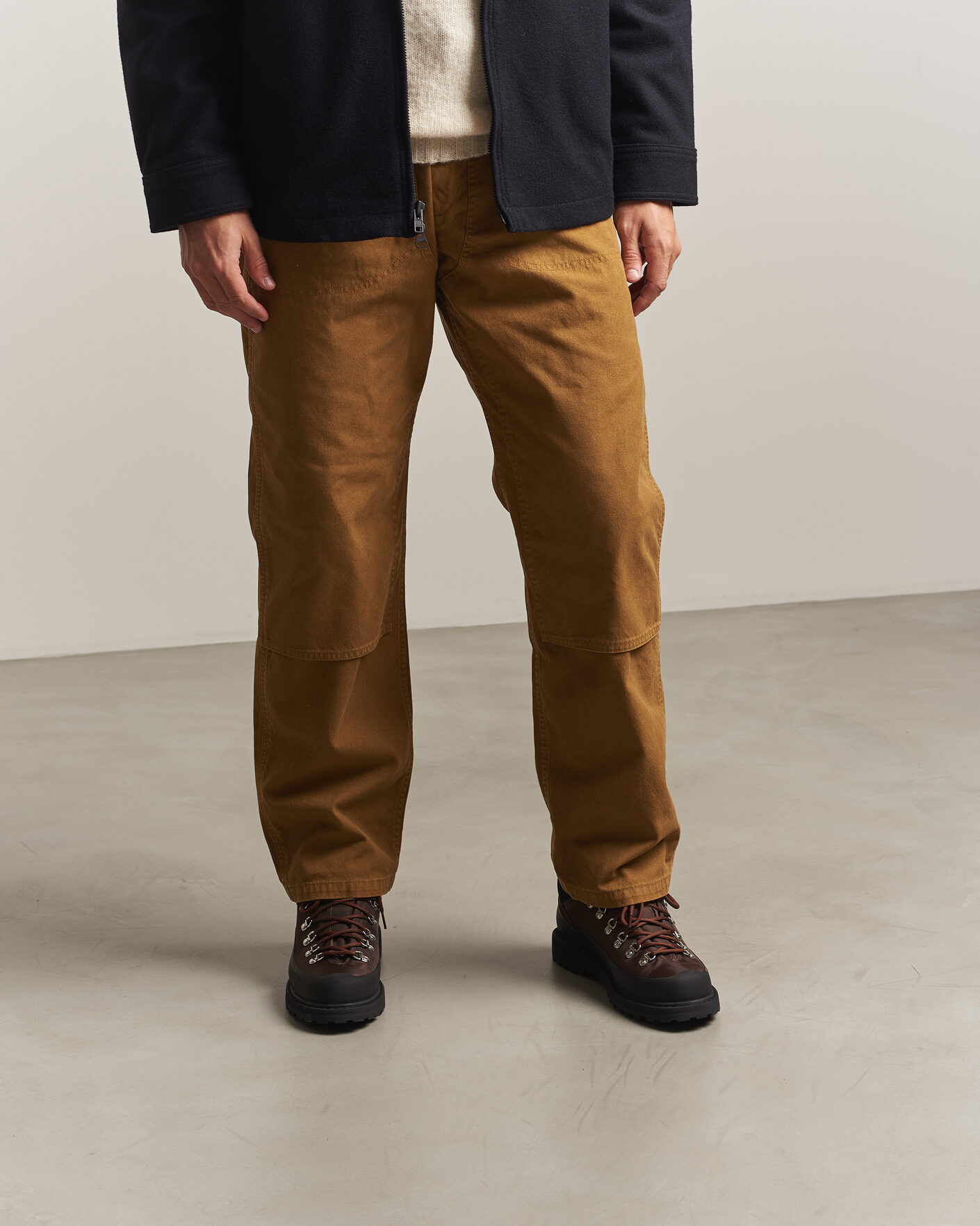 Herre | Støvler | Diemme | Roccia Basso Sport Low Boot Mogano Fabric