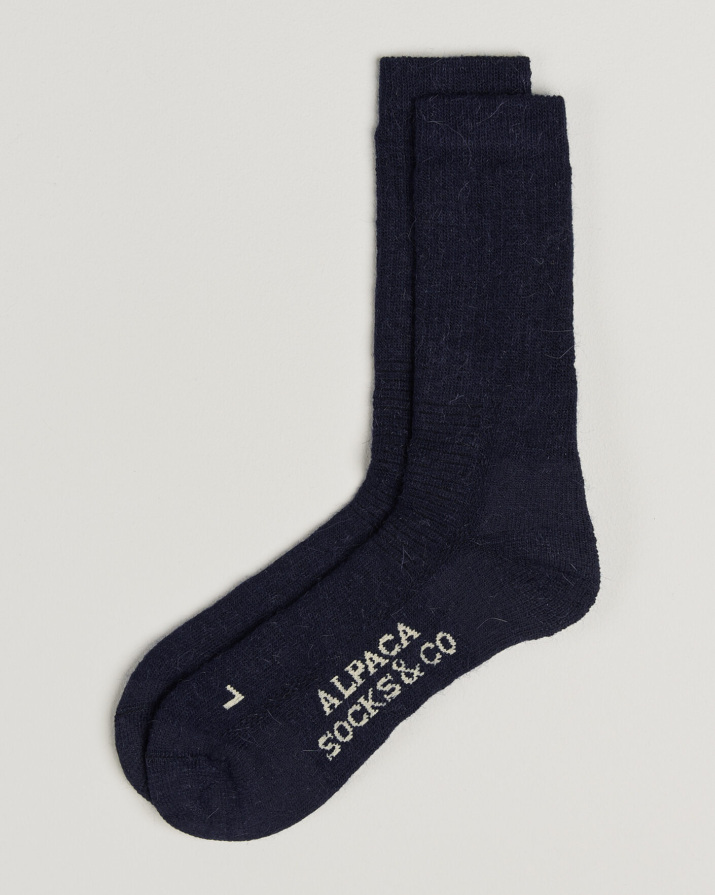 Herre | Undertøy | Alpacasocks & Co | 2-Pack Heavy Alpacka Wool Socks Navy