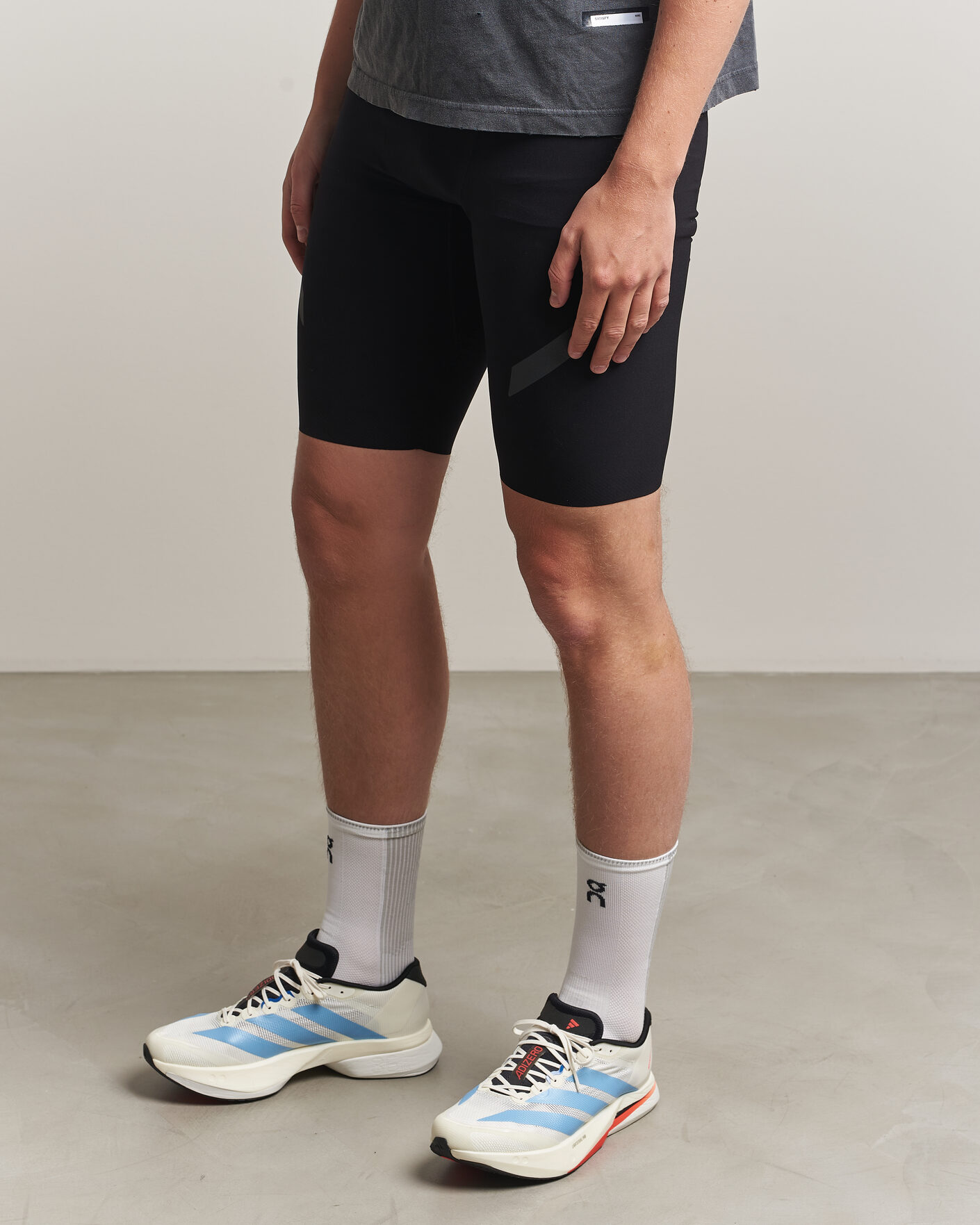 Herre | Løpesko | adidas Performance | Adizero Boston 13 Off White/Blue