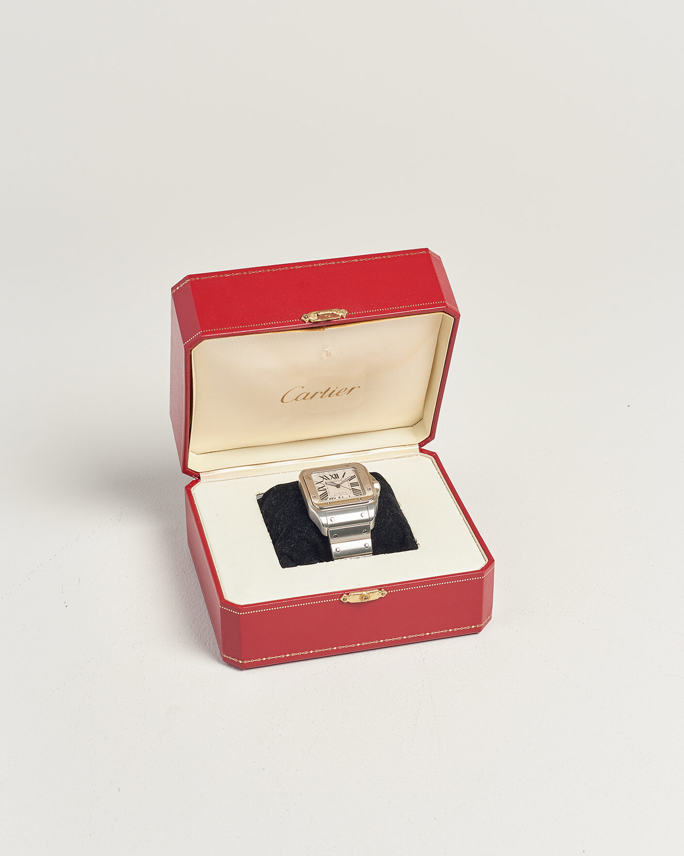 Herre | Pre-Owned & Vintage Watches | Cartier Pre-Owned | Santos Large