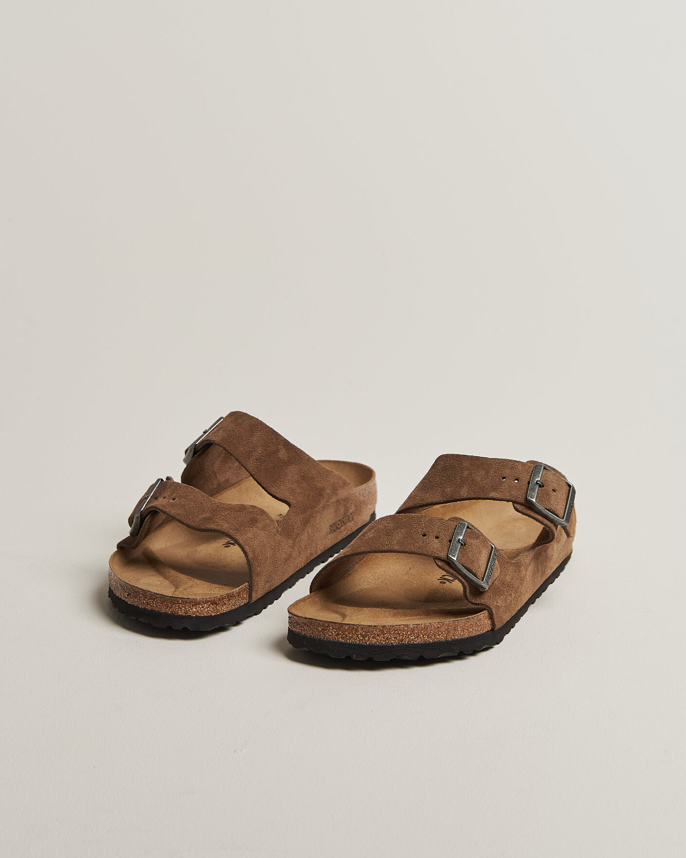 Herre | Sandaler og tøfler | BIRKENSTOCK | Arizona Classic Footbed Dark Tea Suede