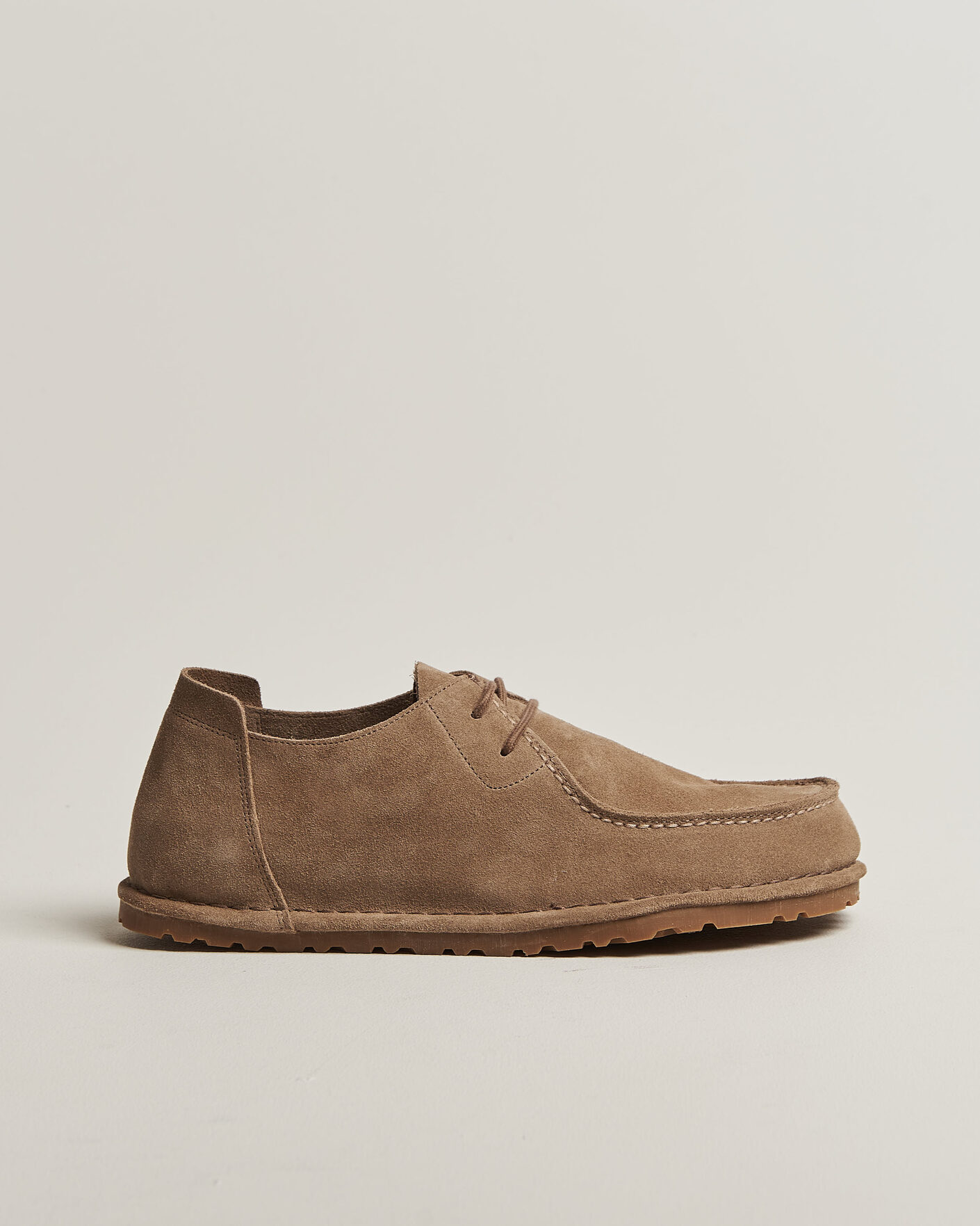 Herre | Loafers | BIRKENSTOCK | Utti Lace Loafer Gray Taupe Suede