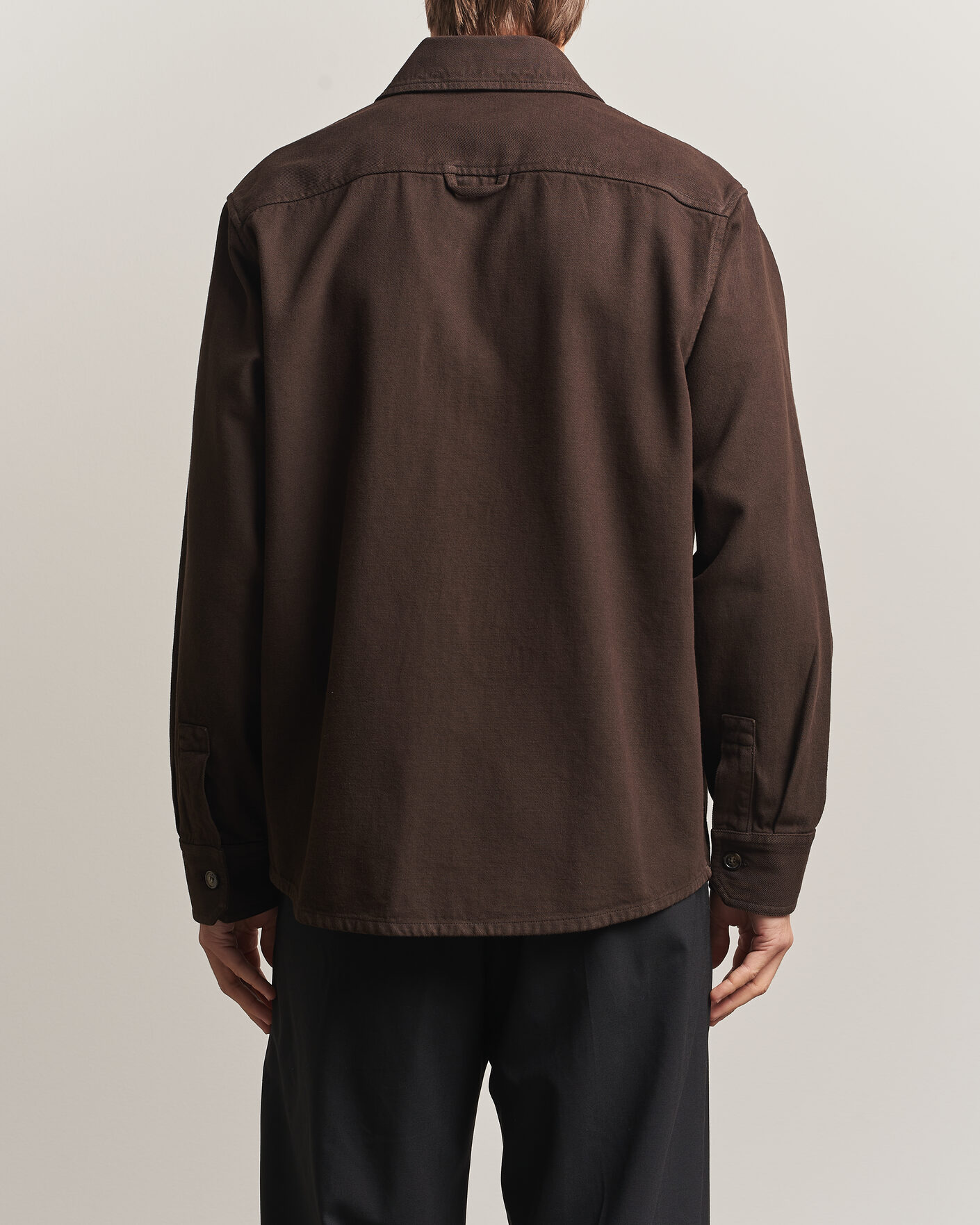 Herre | Skjorter | A.P.C. | Basile Overshirt Chocolate