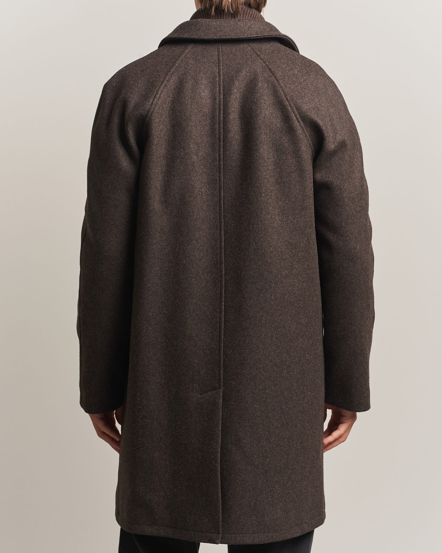 Herre | Jakker | A.P.C. | Auster Wool Coat Maroon Melange
