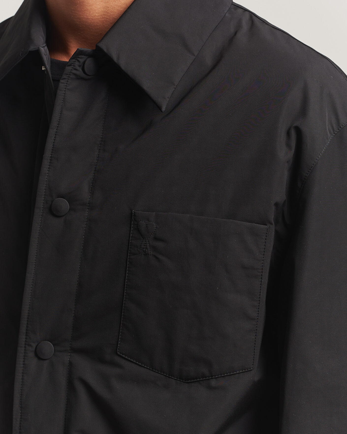 Herre | Jakker | AMI | Padded Shirt Jacket Black