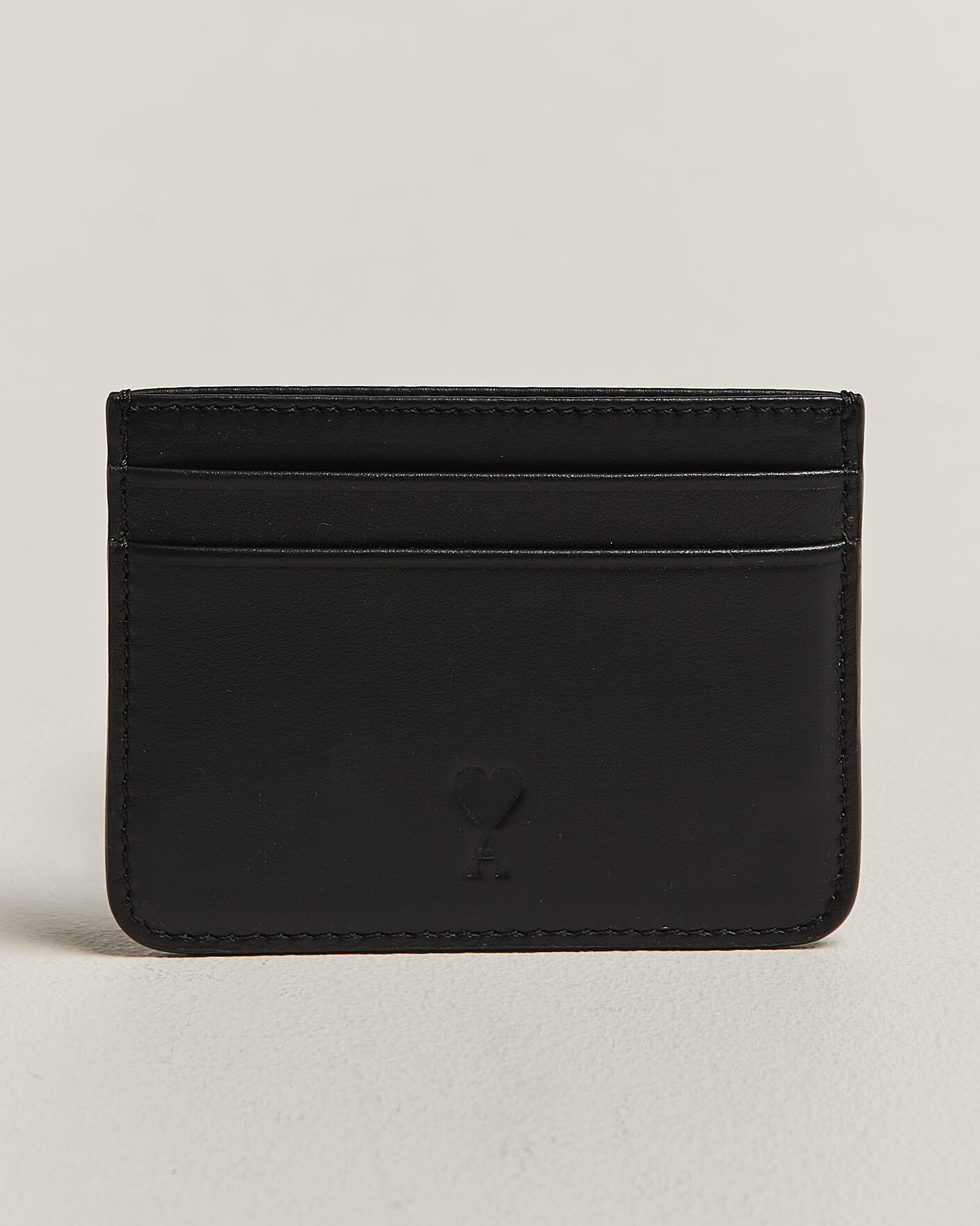 Herre | Lommebøker | AMI | Tonal Heart Logo Card Holder Black