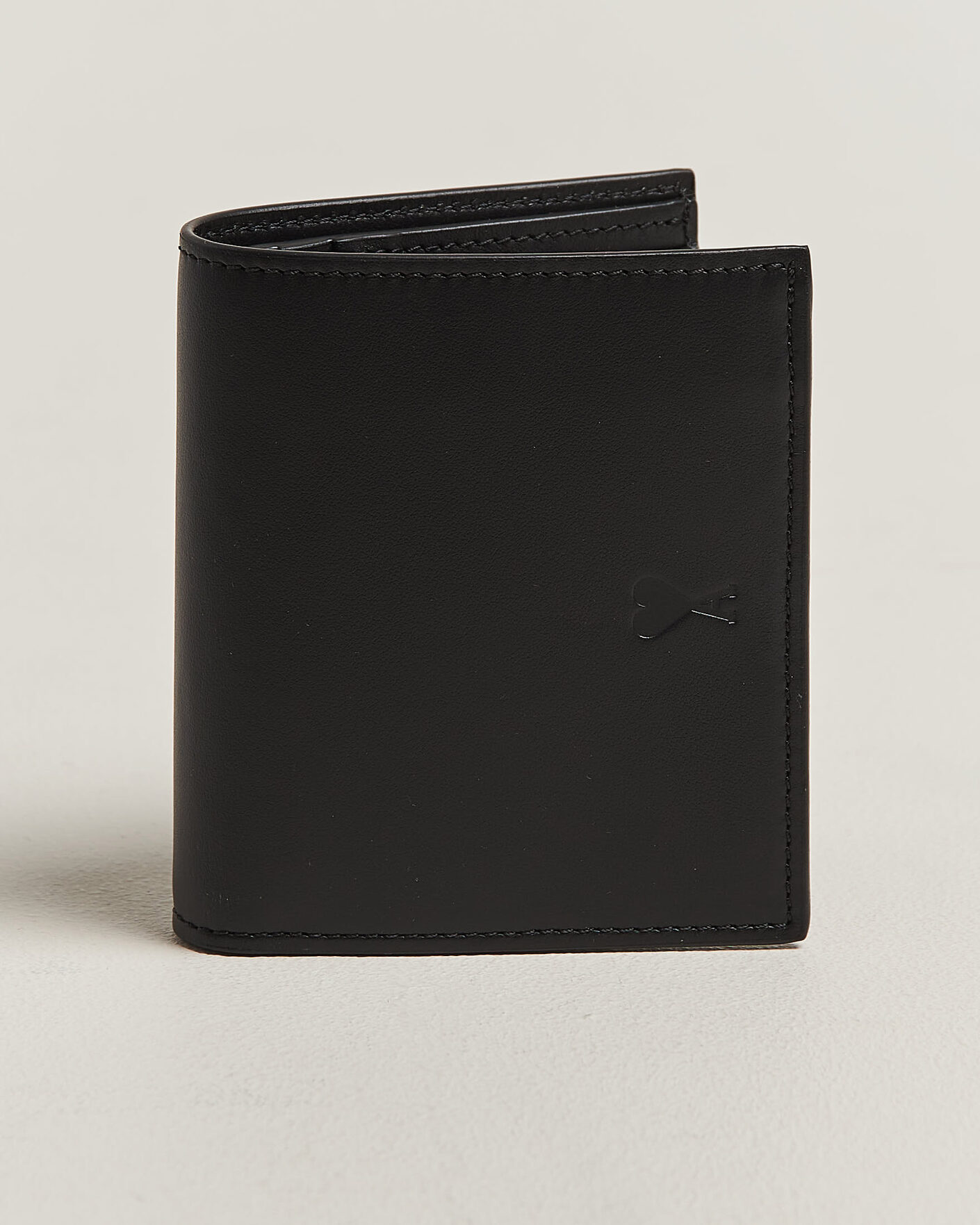 Herre | Lommebøker | AMI | Tonal Heart Logo Wallet Black