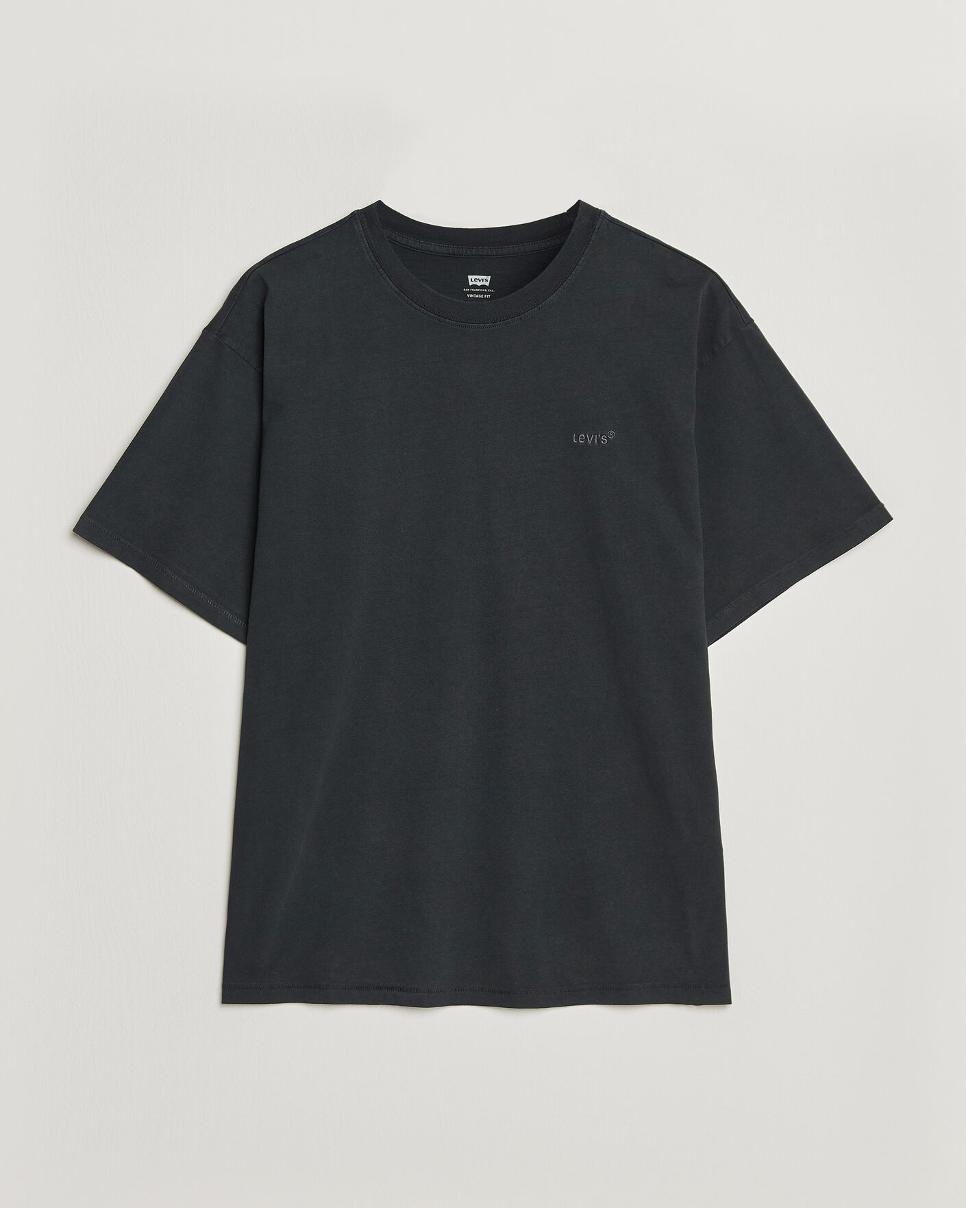 Herre | T-Shirts | Levi's | Red Tab Vintage T-Shirt Weathered Finish Jet Black