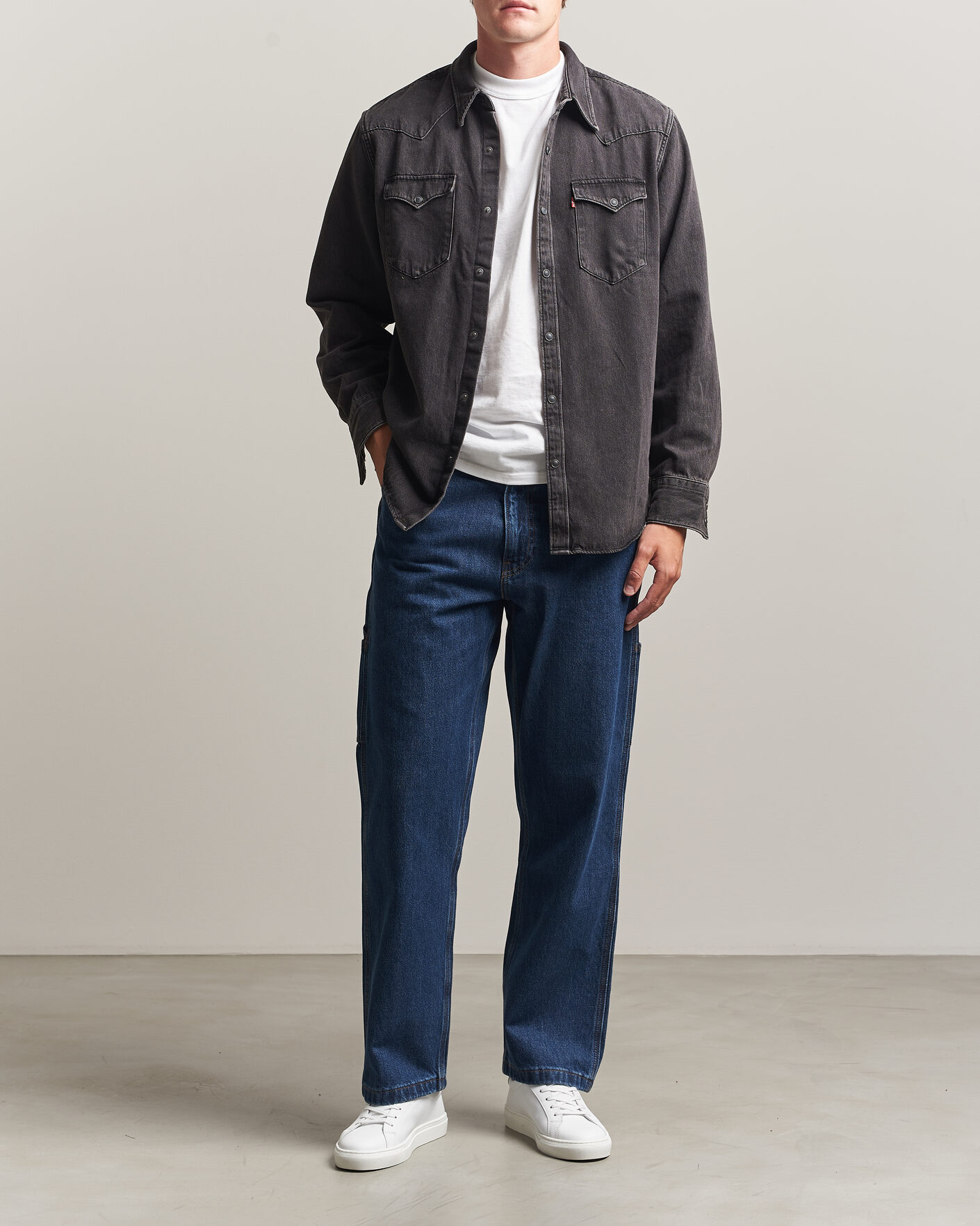 Herre | Skjorter | Levi's | Barstow Western Standard Shirt Thermodapt Black