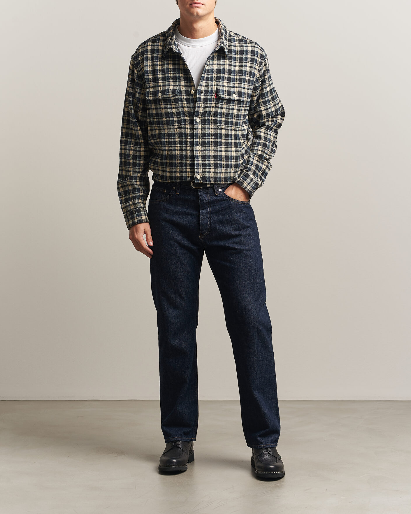 Herre | Skjorter | Levi's | Jackson Worker Shirt Jet Black