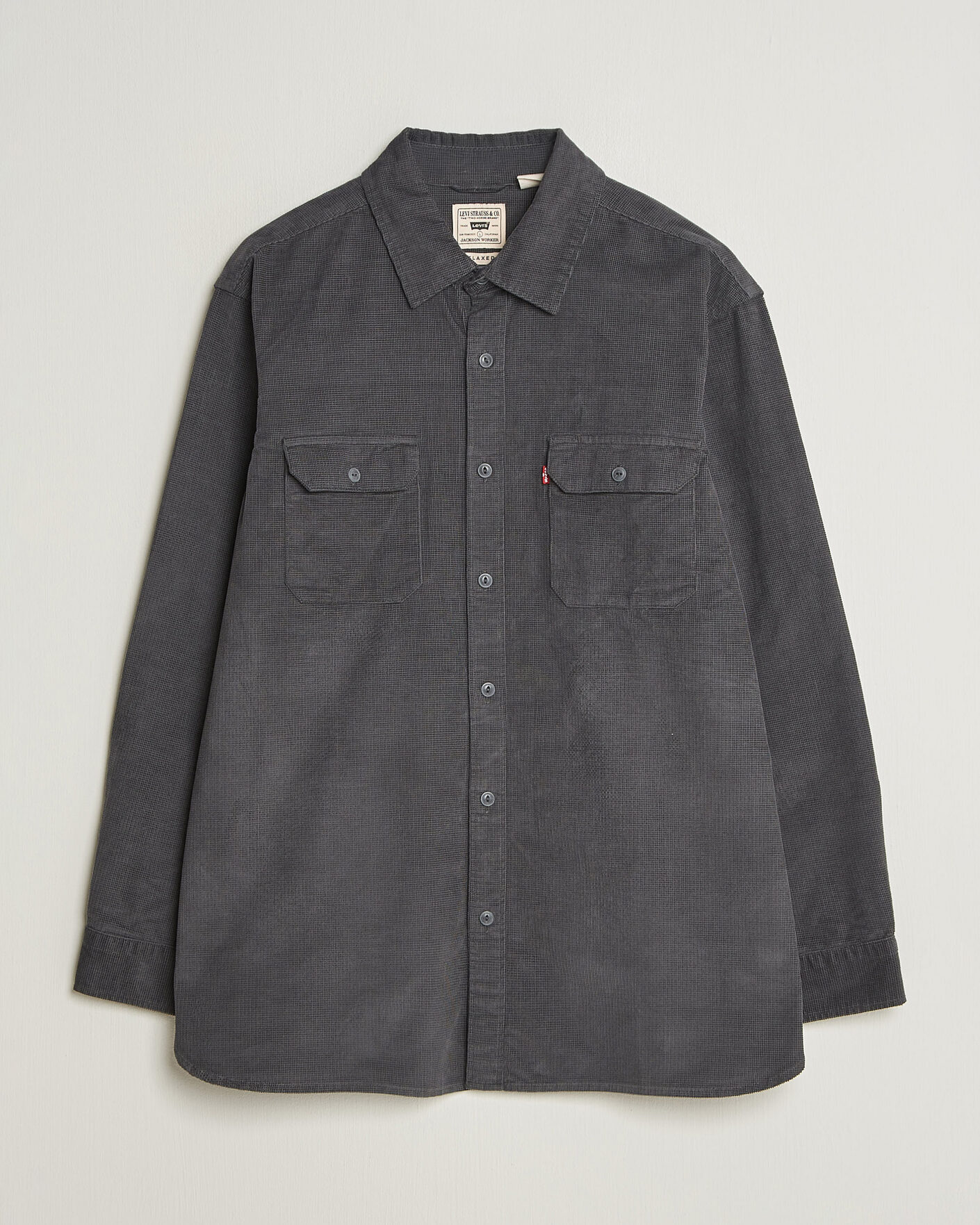 Herre | Skjorter | Levi's | Jackson Corduroy Worker Shirt Greystroke