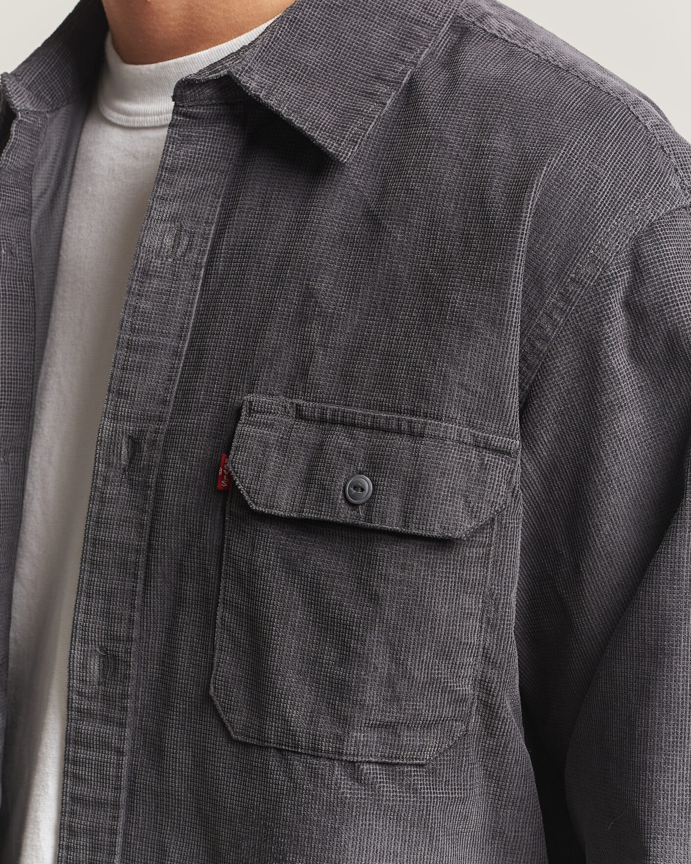 Herre | Skjorter | Levi's | Jackson Corduroy Worker Shirt Greystroke