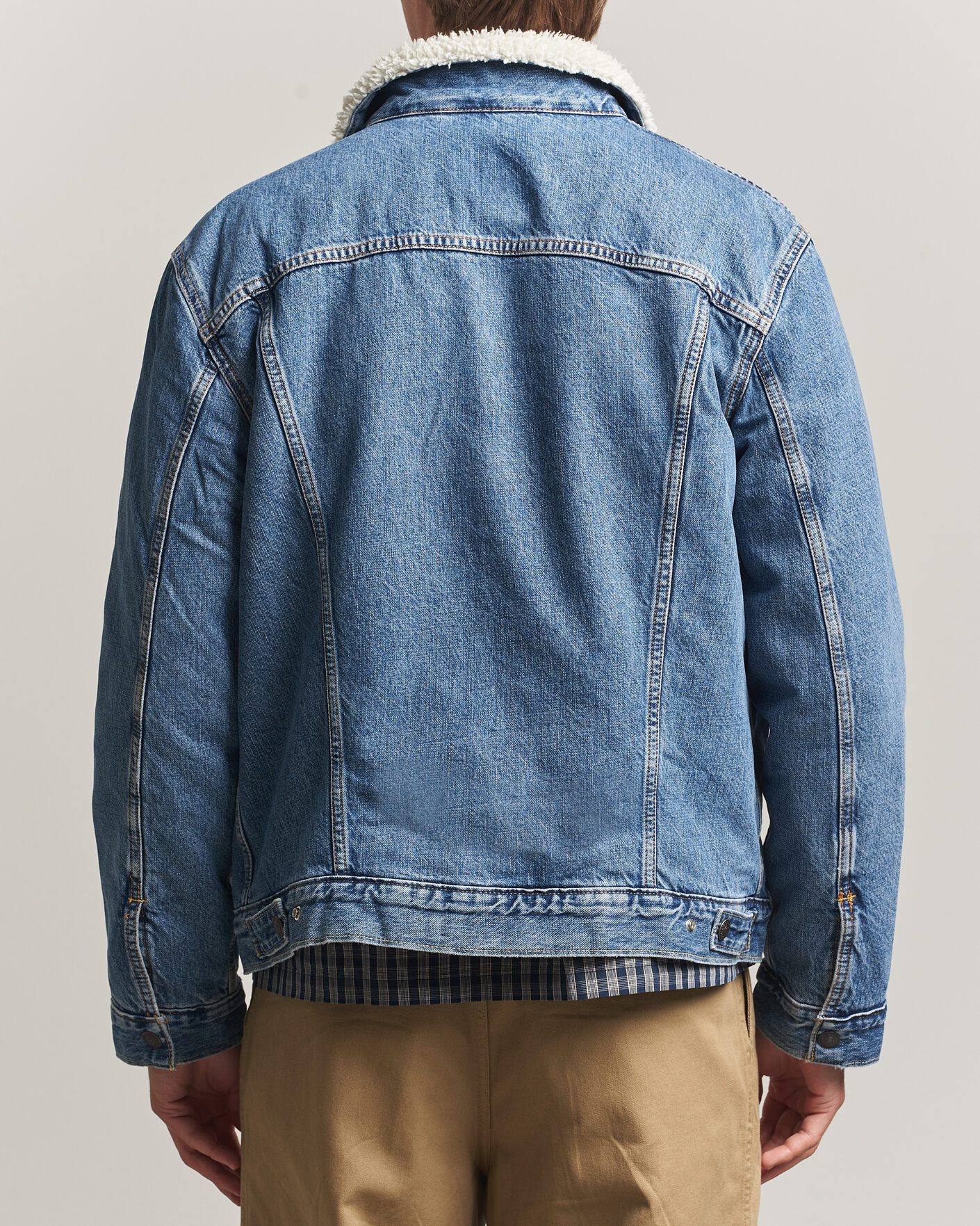 Herre | Jakker | Levi's | Type 3 Sherpa Trucker Washed Away