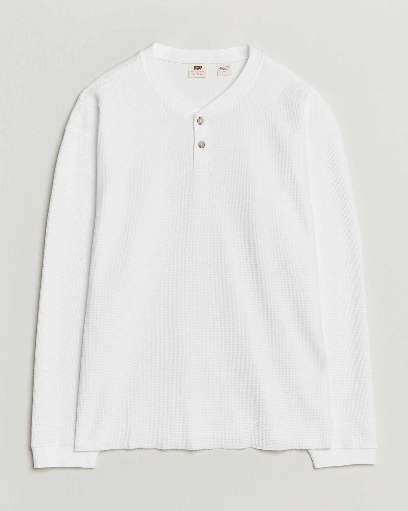 Herre | Gensere | Levi's | Relaxed Henley Bright White
