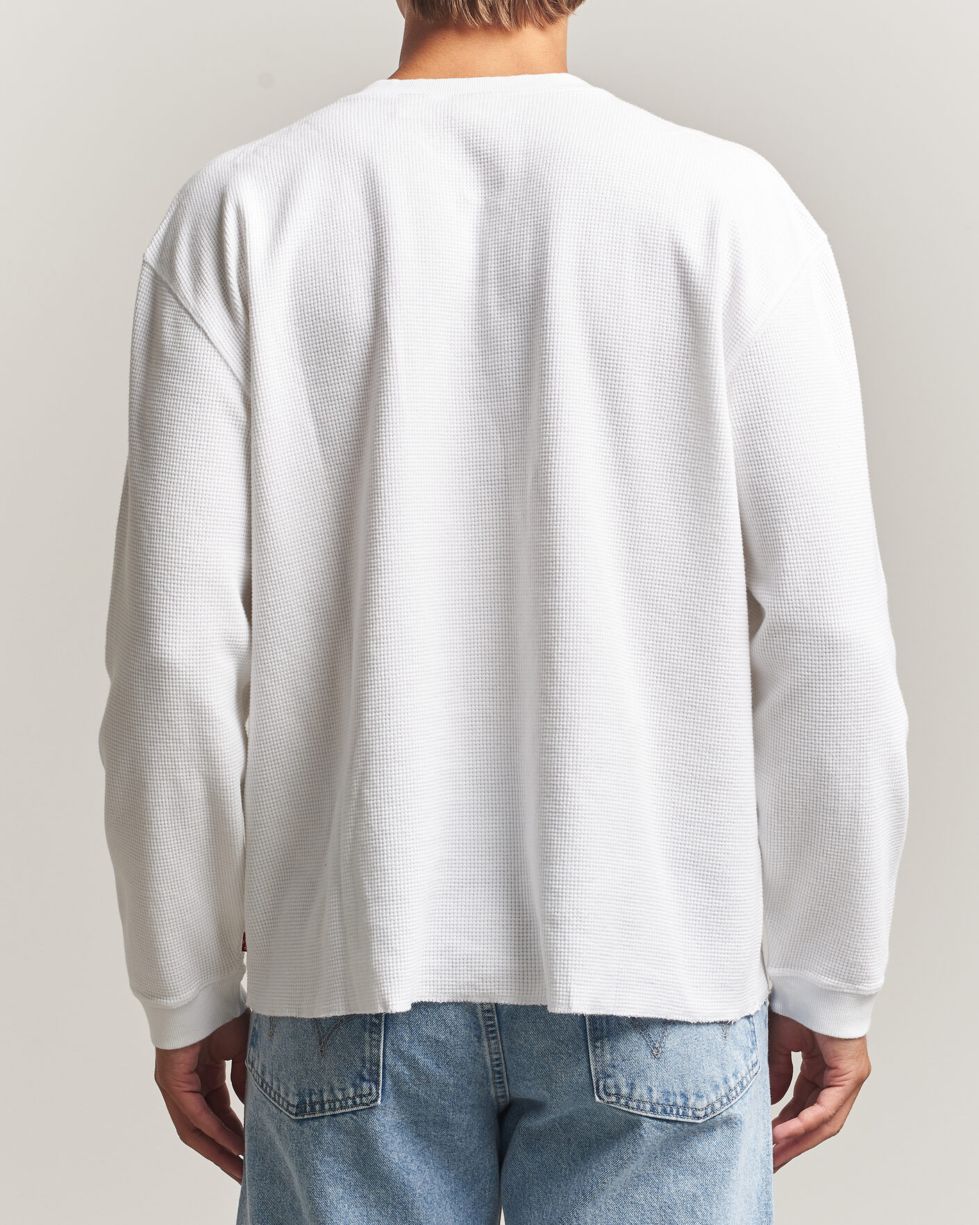 Herre | Gensere | Levi's | Relaxed Henley Bright White