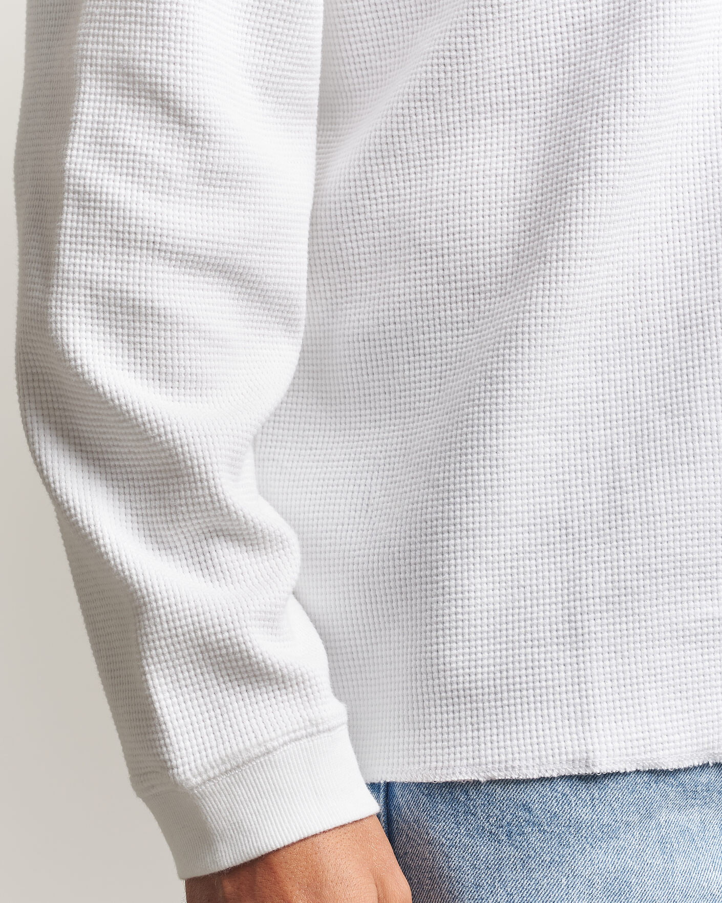Herre | Gensere | Levi's | Relaxed Henley Bright White