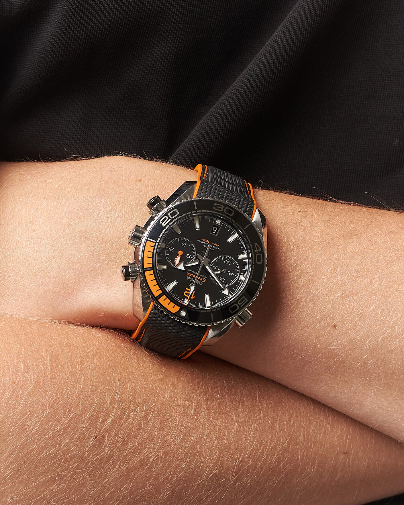 Herre | Pre-Owned & Vintage Watches | Omega Pre-Owned | Seamaster Planet Ocean Chronograph 600M