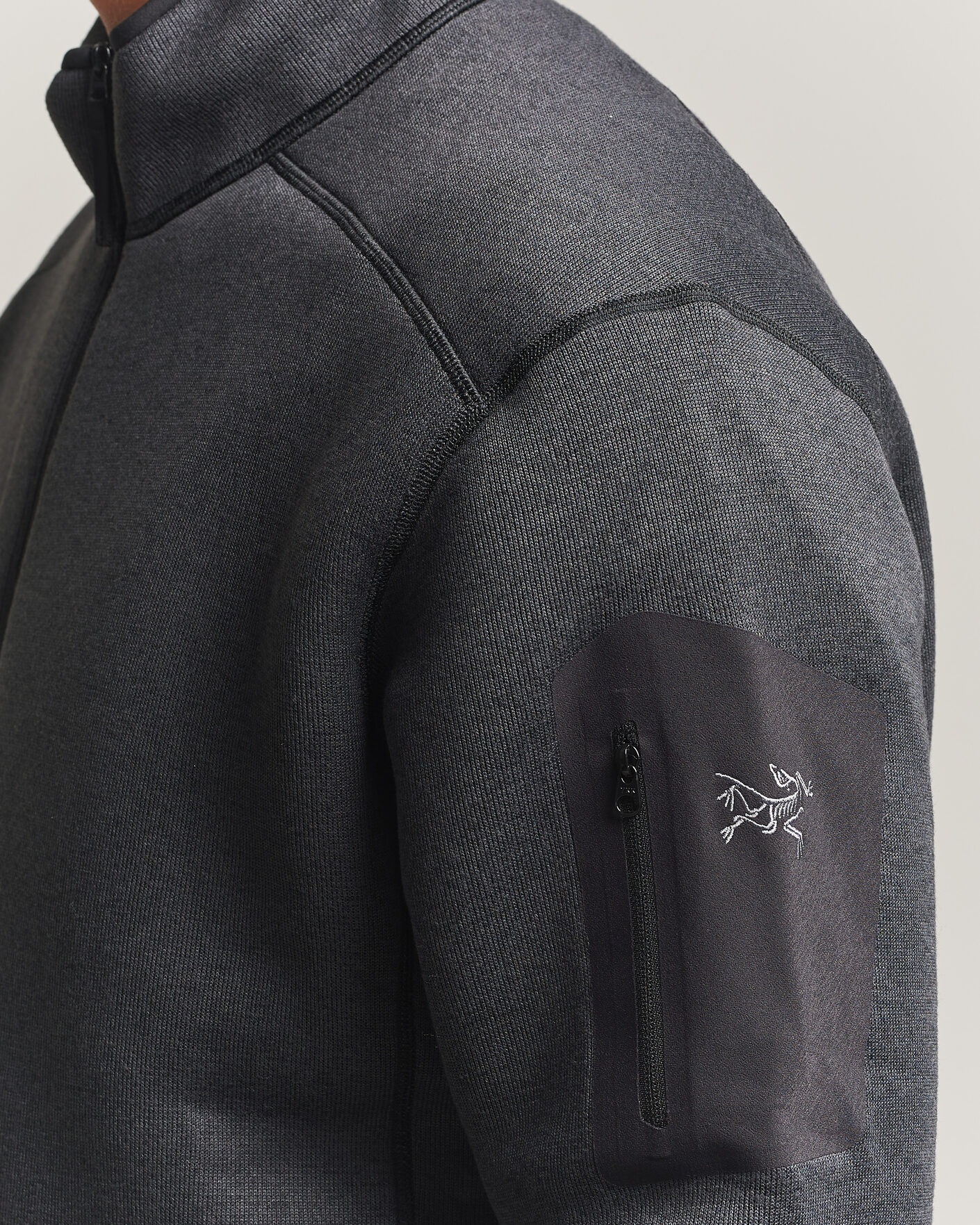 Herre | Gensere | Arc'teryx | Covert Half Zip Black Heather