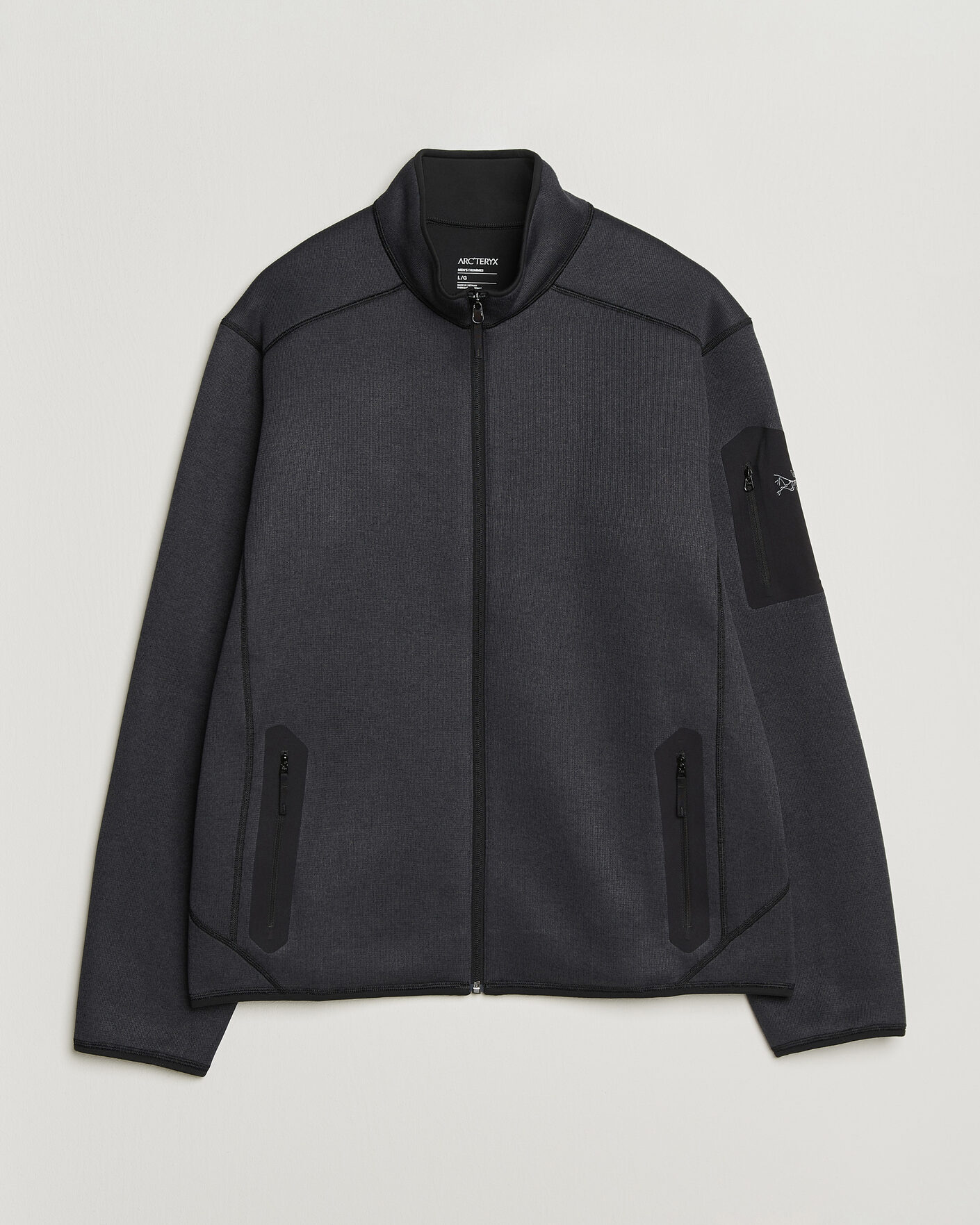 Herre | Gensere | Arc'teryx | Covert Full Zip Black Heather