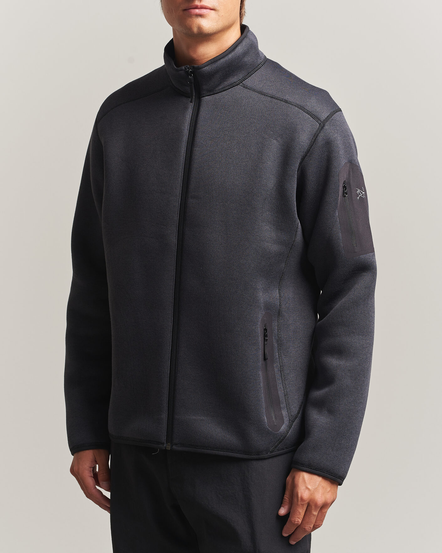 Herre | Gensere | Arc'teryx | Covert Full Zip Black Heather