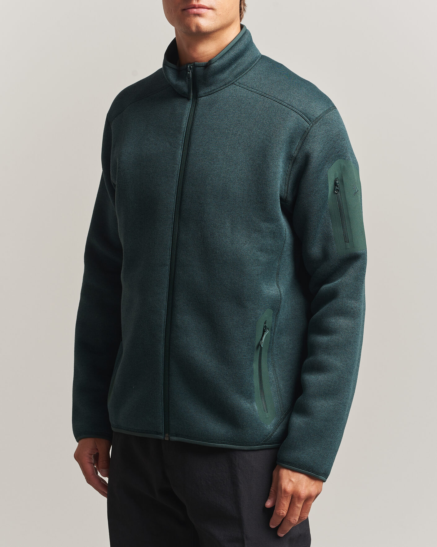 Herre | Gensere | Arc'teryx | Covert Full Zip Dark Jade Heather