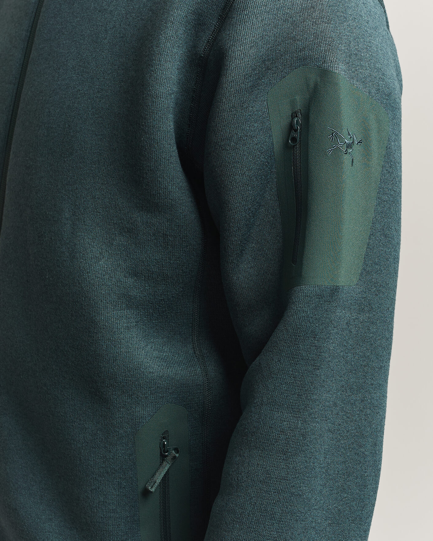 Herre | Gensere | Arc'teryx | Covert Full Zip Dark Jade Heather