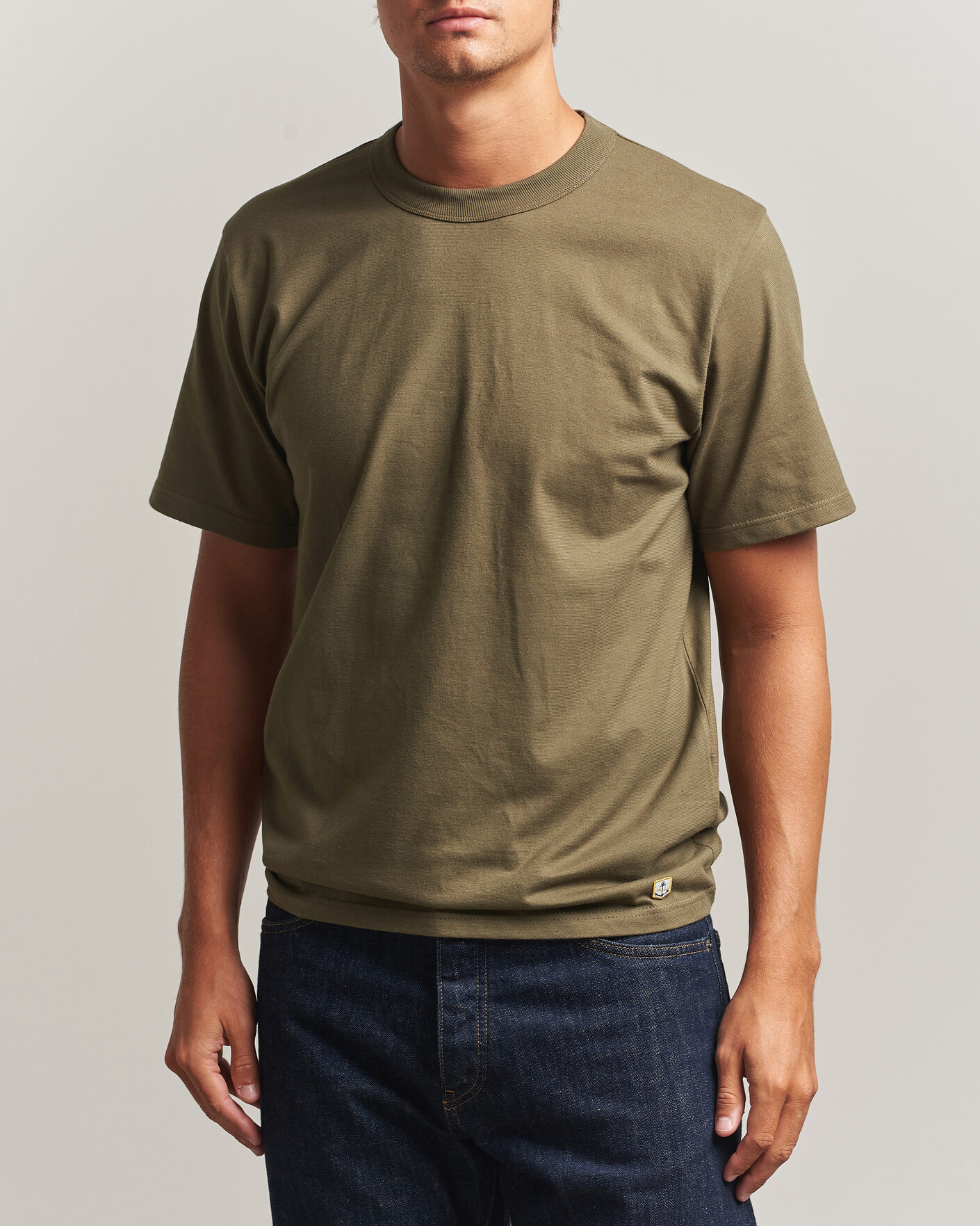 Herre | T-Shirts | Armor-lux | Héritage Callac T-Shirt Olive