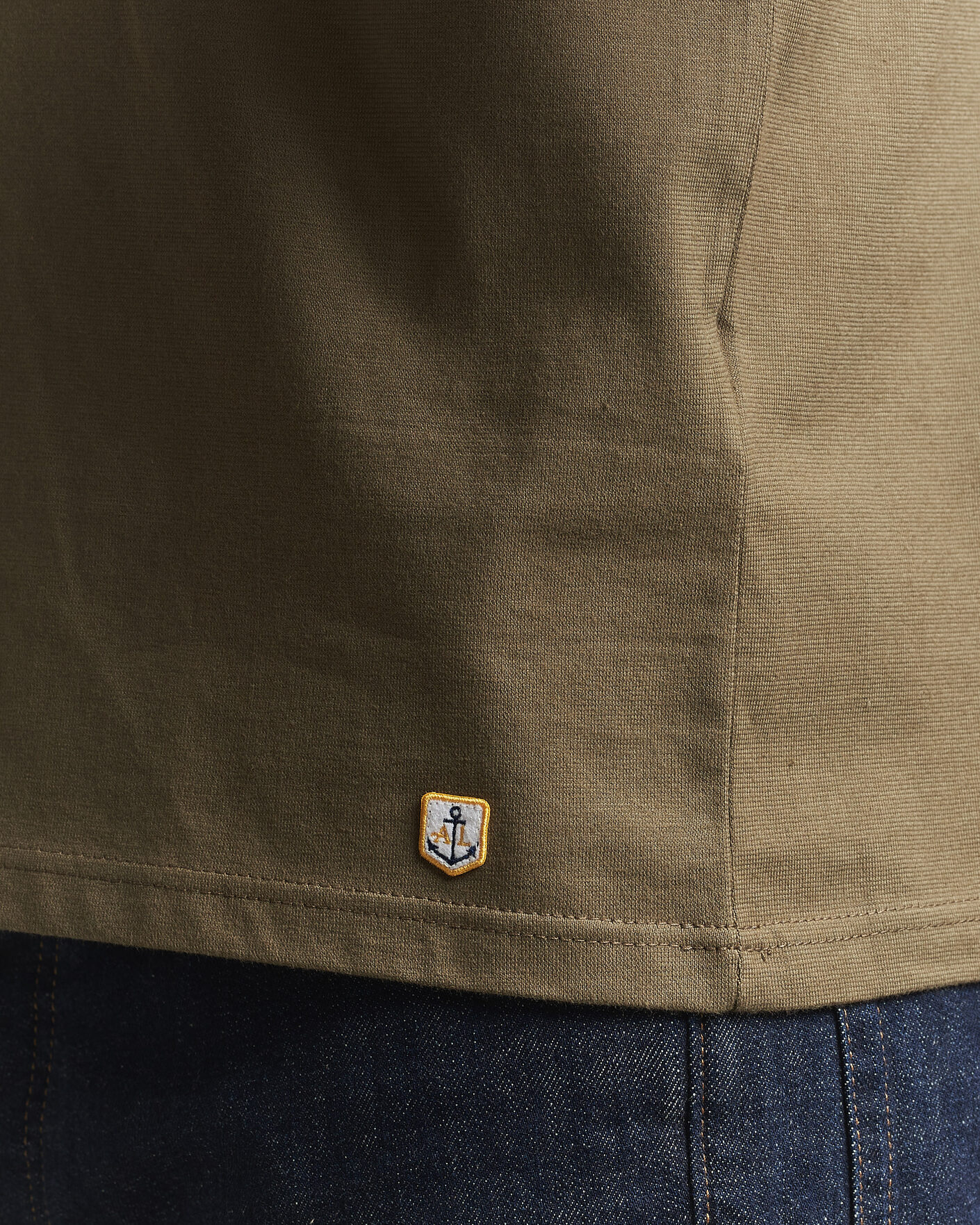 Herre | T-Shirts | Armor-lux | Héritage Callac T-Shirt Olive