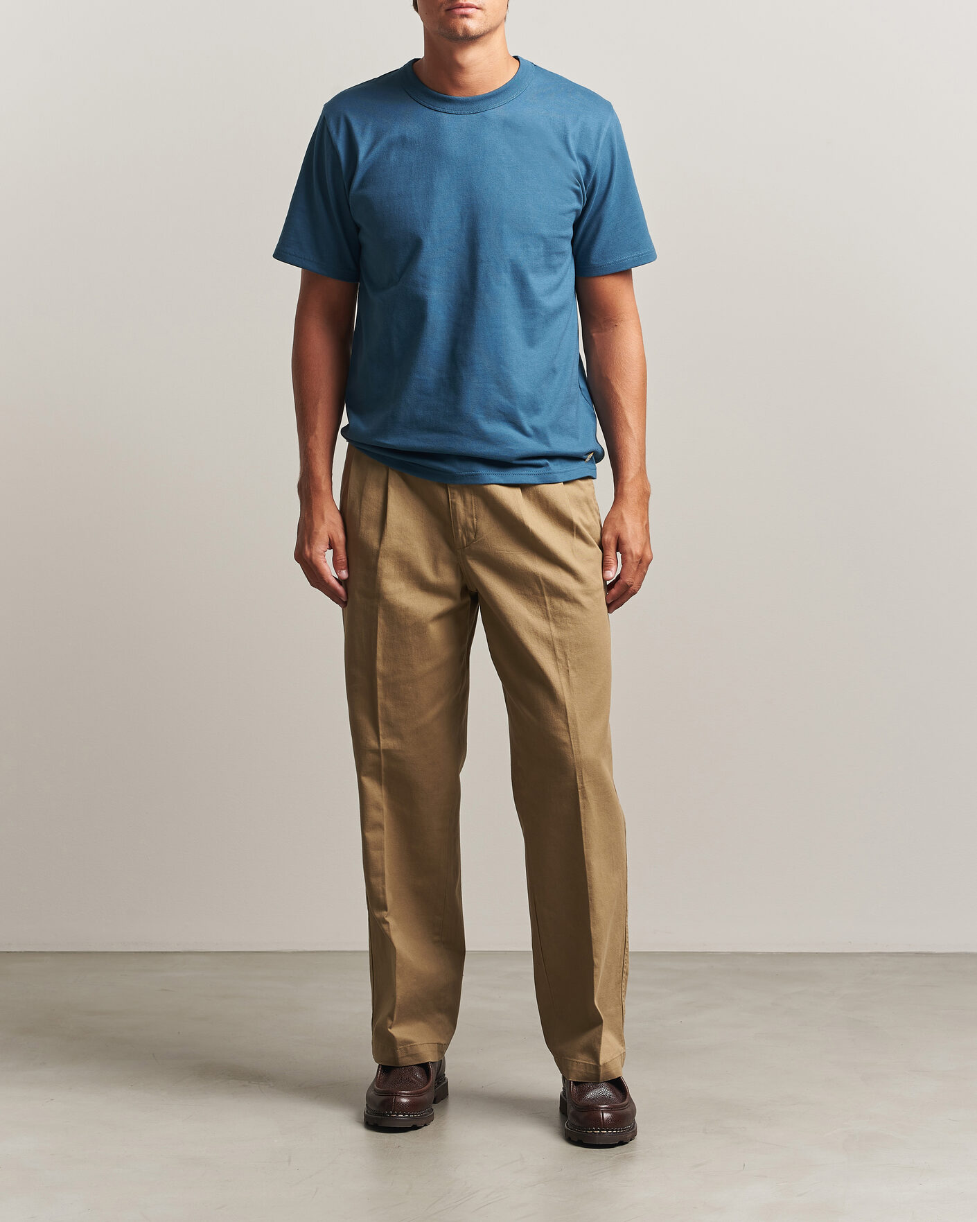 Herre | T-Shirts | Armor-lux | Héritage Callac T-Shirt Teal
