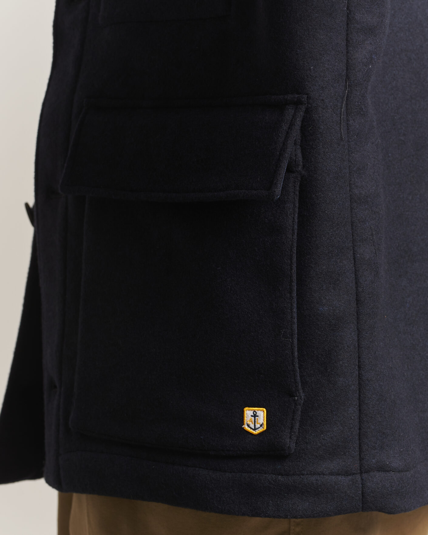 Herre | Jakker | Armor-lux | Wool Shirt Jacket Rich Navy