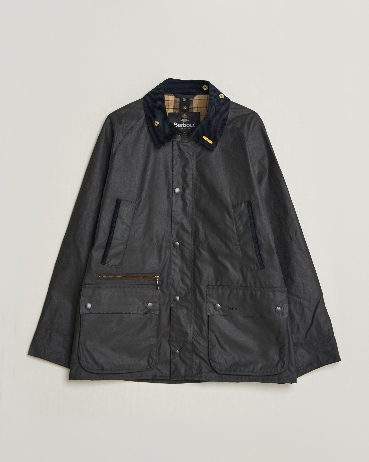 Herre | Jakker | Barbour Lifestyle | Icons Bedale Wax Jacket Navy