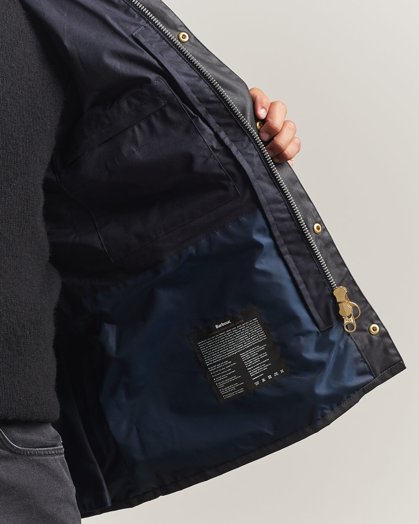 Herre | Jakker | Barbour Lifestyle | Icons Bedale Wax Jacket Navy
