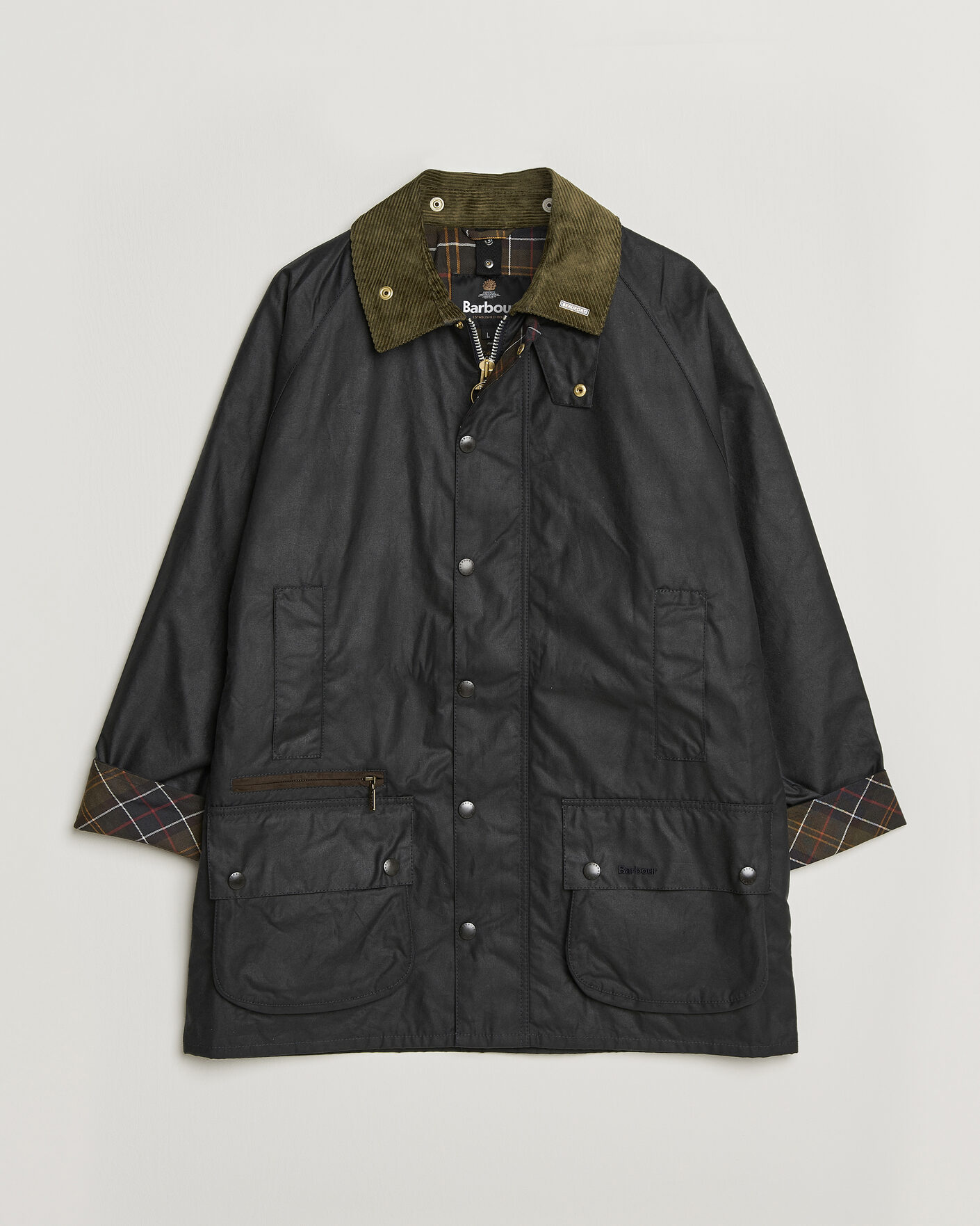 Herre | Jakker | Barbour Lifestyle | Icons Beaufort Wax Jacket Navy