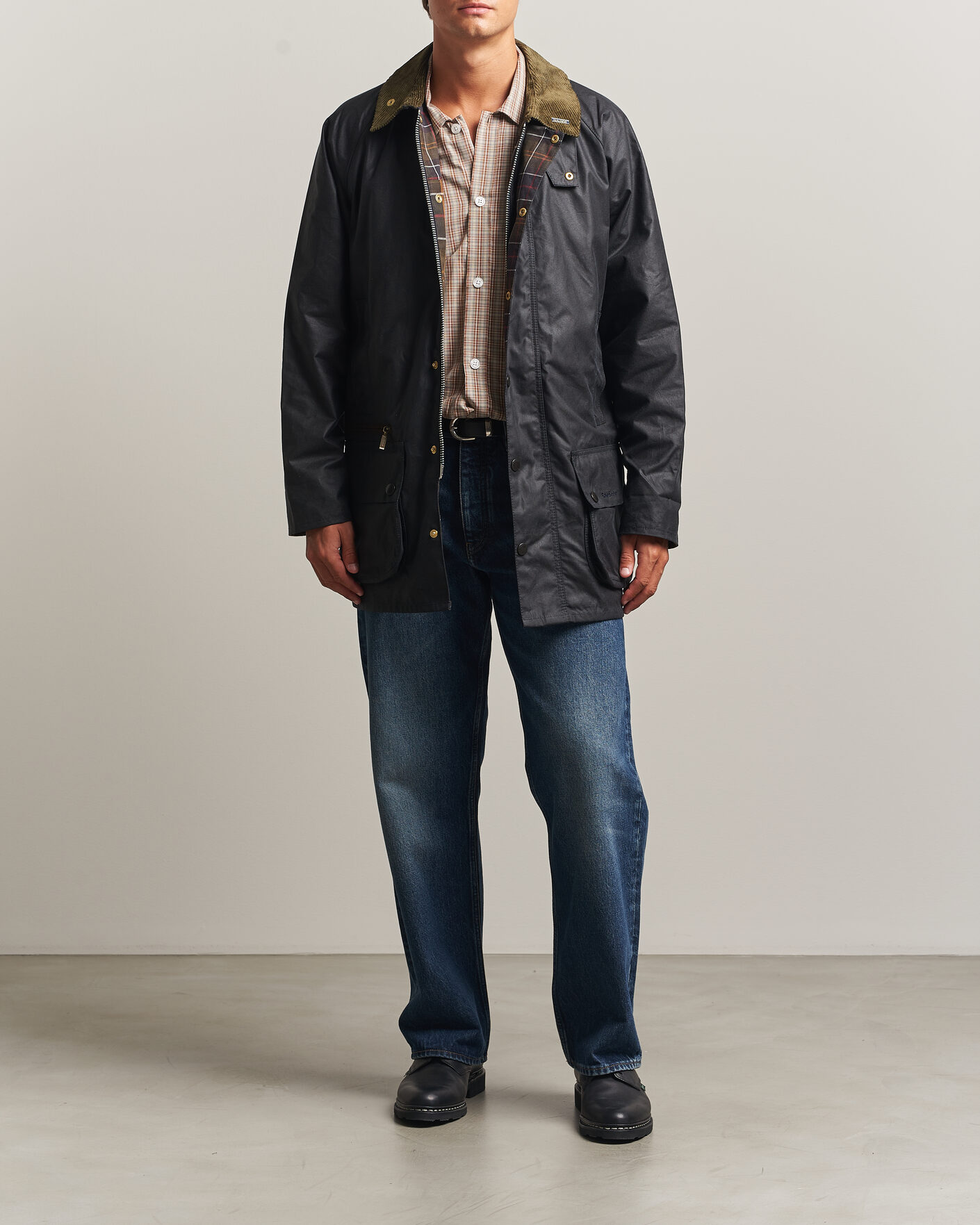 Herre | Jakker | Barbour Lifestyle | Icons Beaufort Wax Jacket Navy