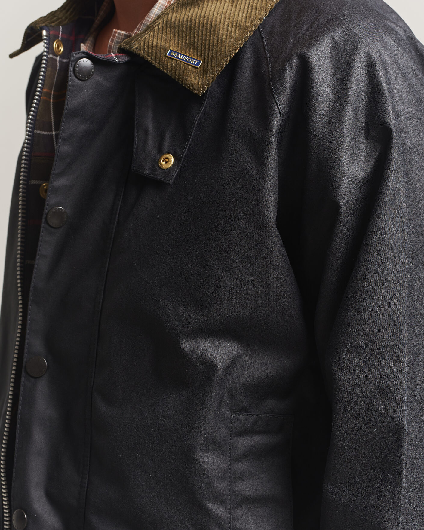 Herre | Jakker | Barbour Lifestyle | Icons Beaufort Wax Jacket Navy