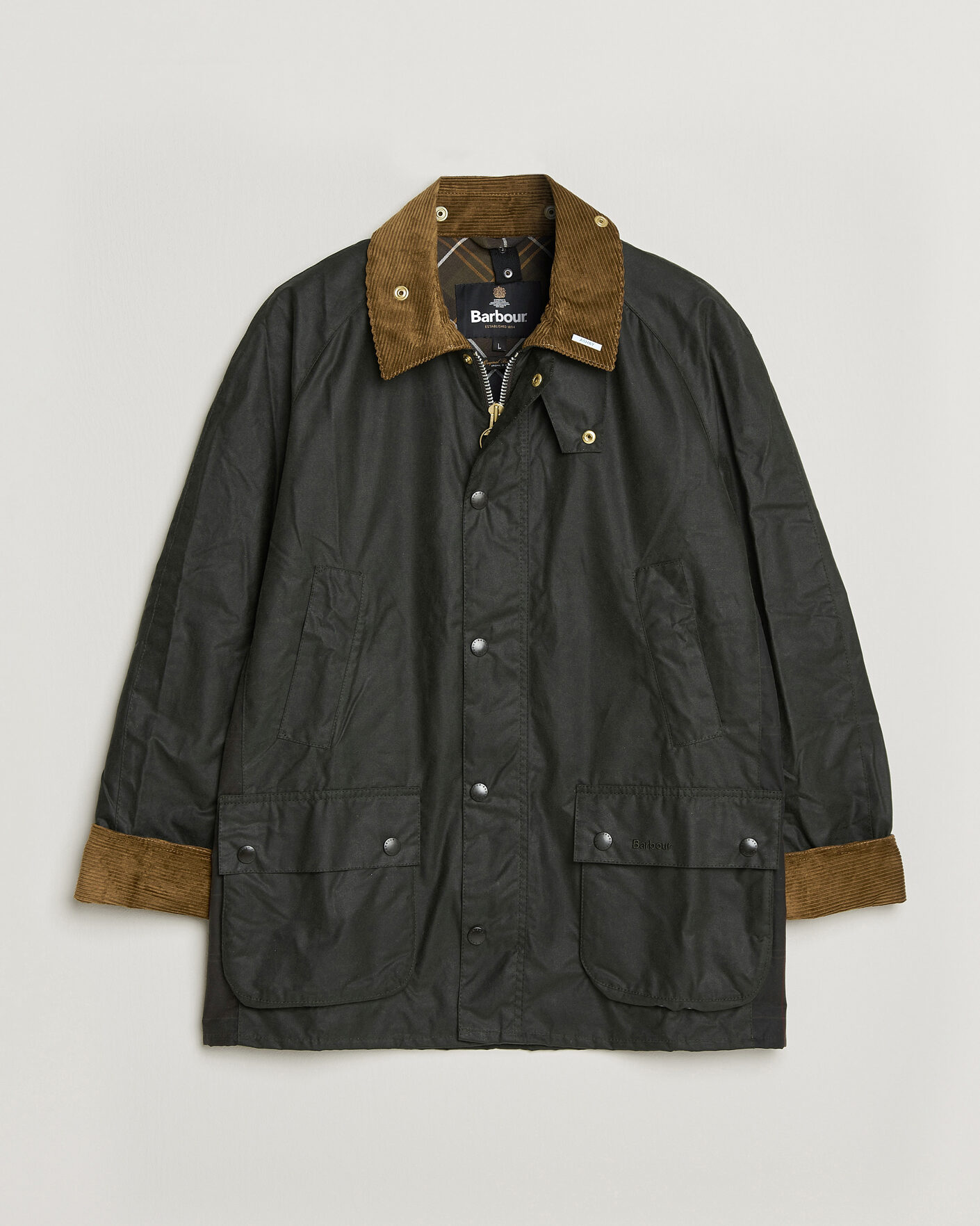 Herre | Jakker | Barbour Lifestyle | Icons Ashby Wax Jacket Sage