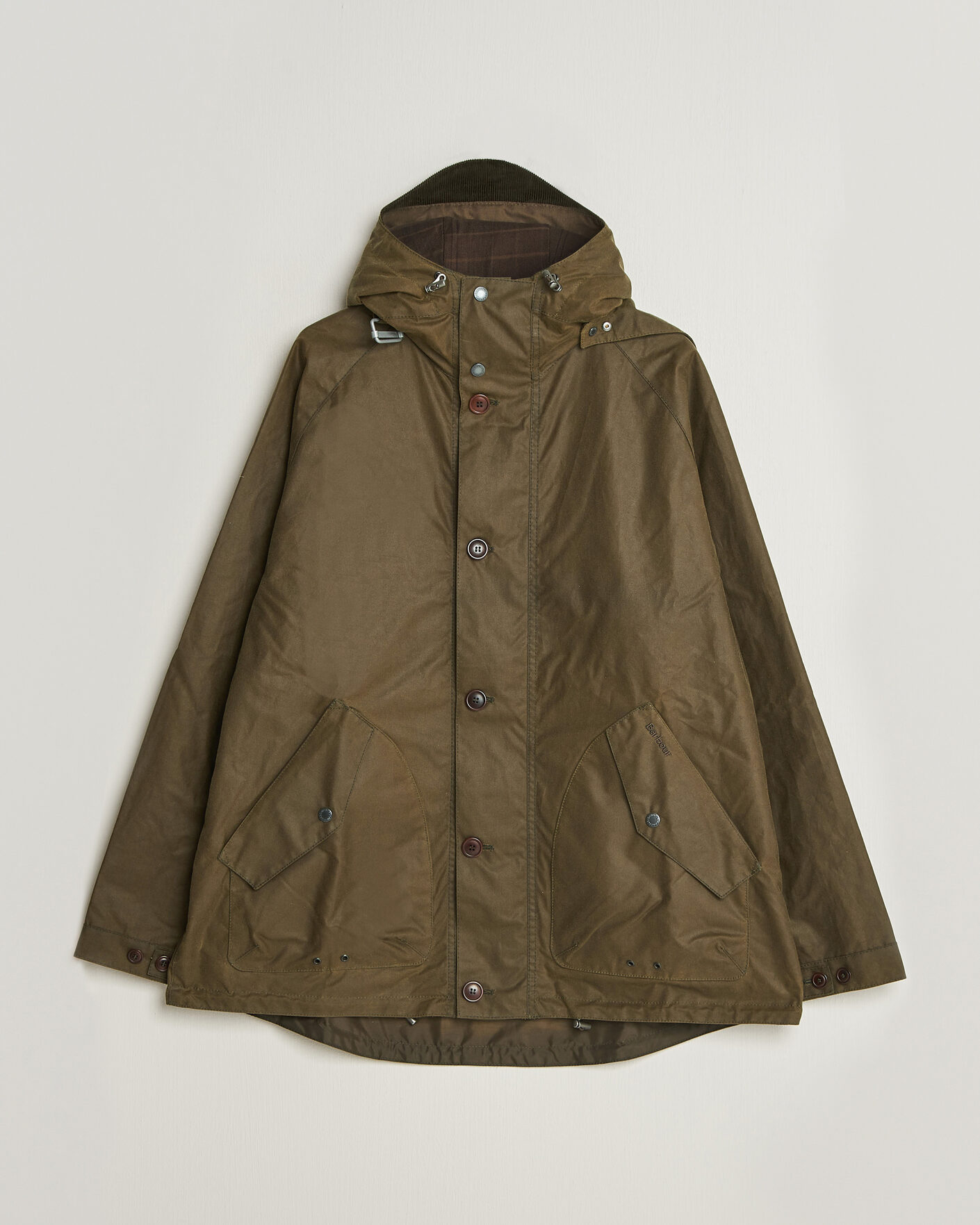 Herre | Jakker | Barbour Lifestyle | Re-Engineered Keiss Wax Parka Beech
