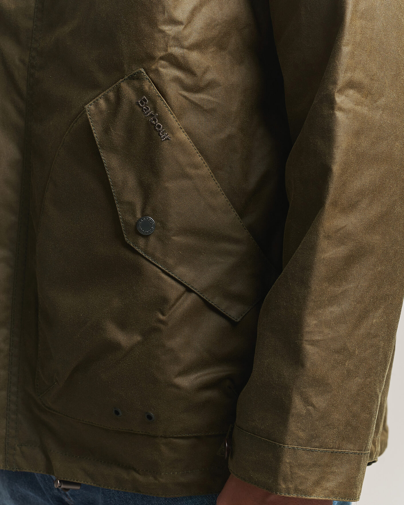 Herre | Jakker | Barbour Lifestyle | Re-Engineered Keiss Wax Parka Beech
