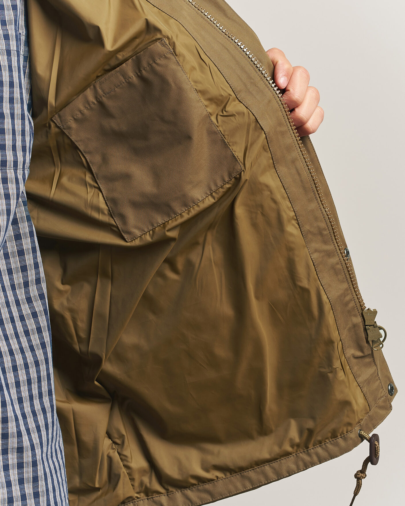 Herre | Jakker | Barbour Lifestyle | Re-Engineered Aikwood Waterproof Jacket Beech