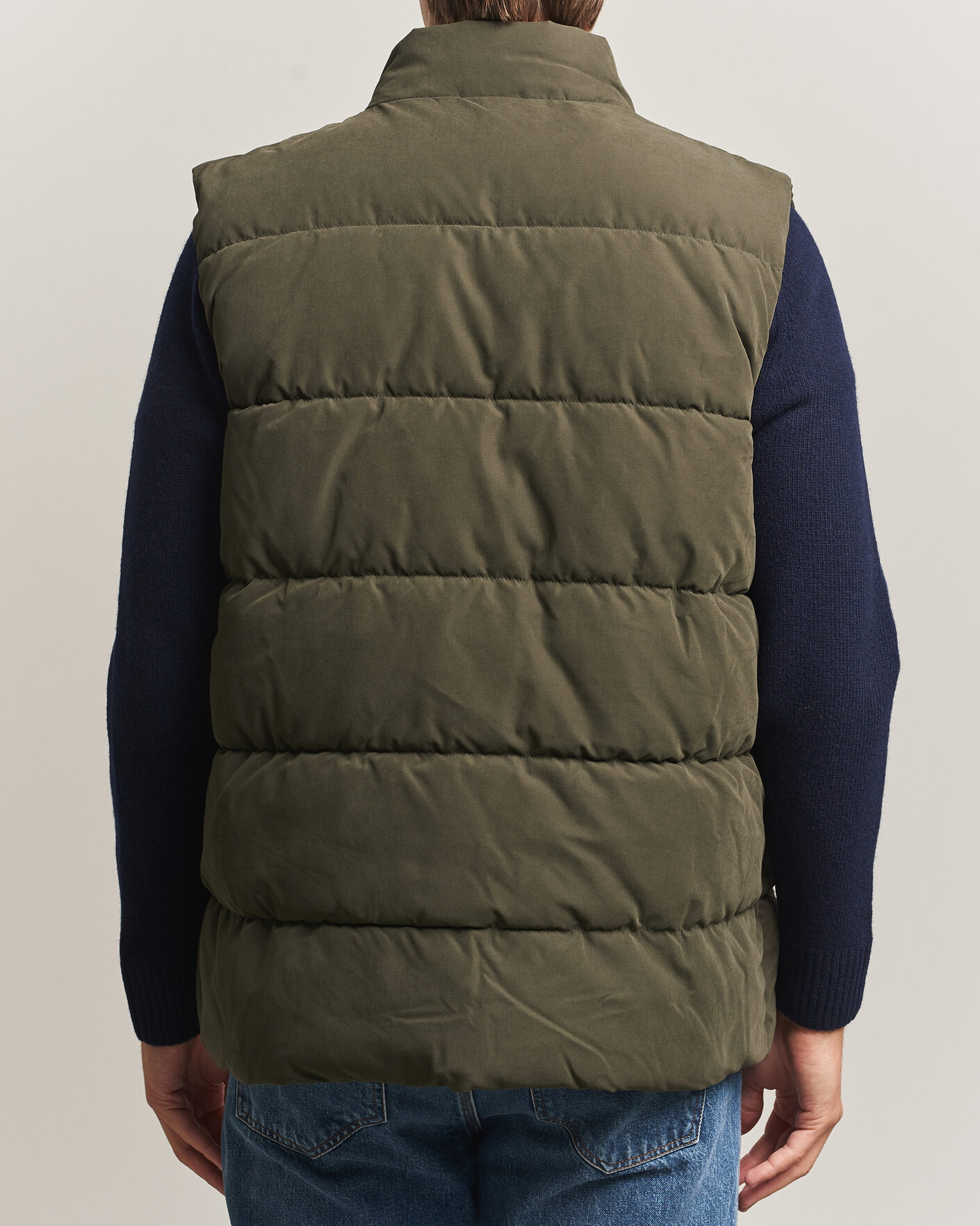 Herre | Vester | Barbour Lifestyle | Powell Puffer Gilet Dark Sage