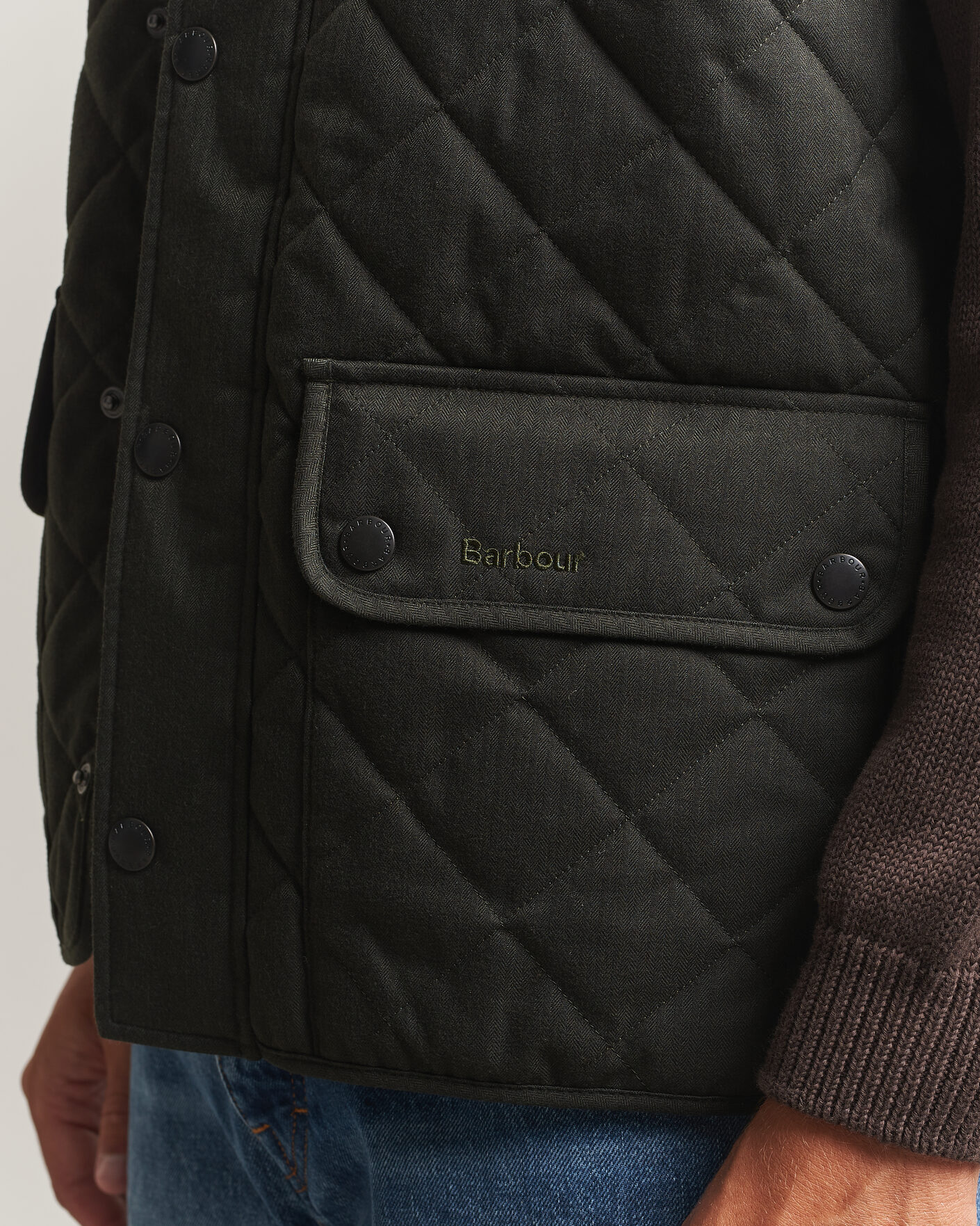 Herre | Vester | Barbour Lifestyle | Lux Lowerdale Gilet Dark Sage
