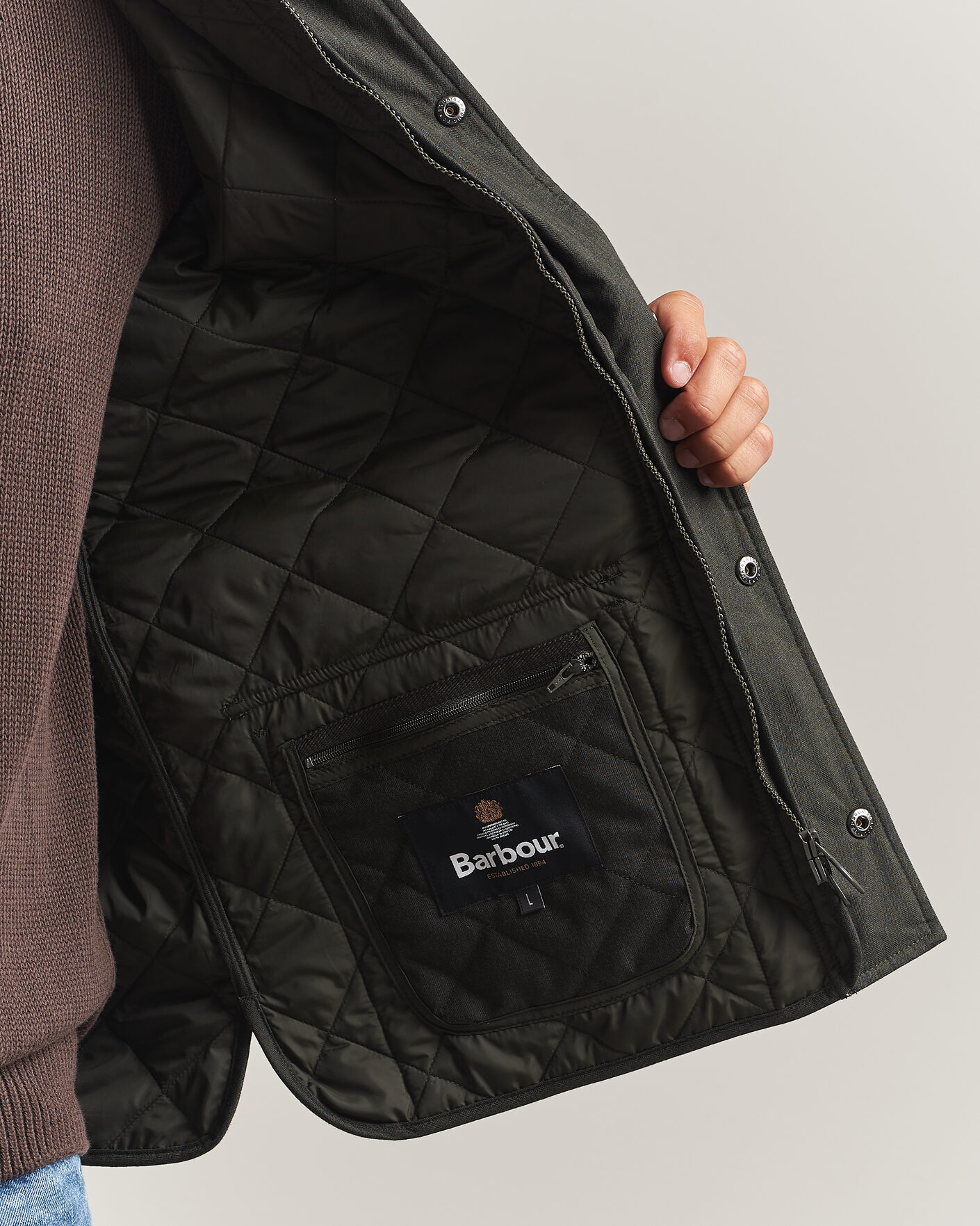 Herre | Vester | Barbour Lifestyle | Lux Lowerdale Gilet Dark Sage