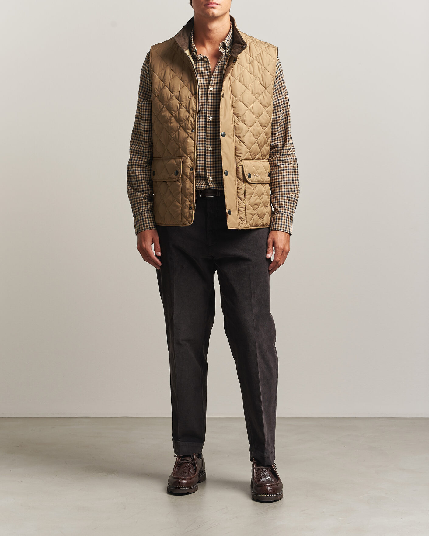 Herre | Vester | Barbour Lifestyle | New Lowerdale Gilet Sandstone