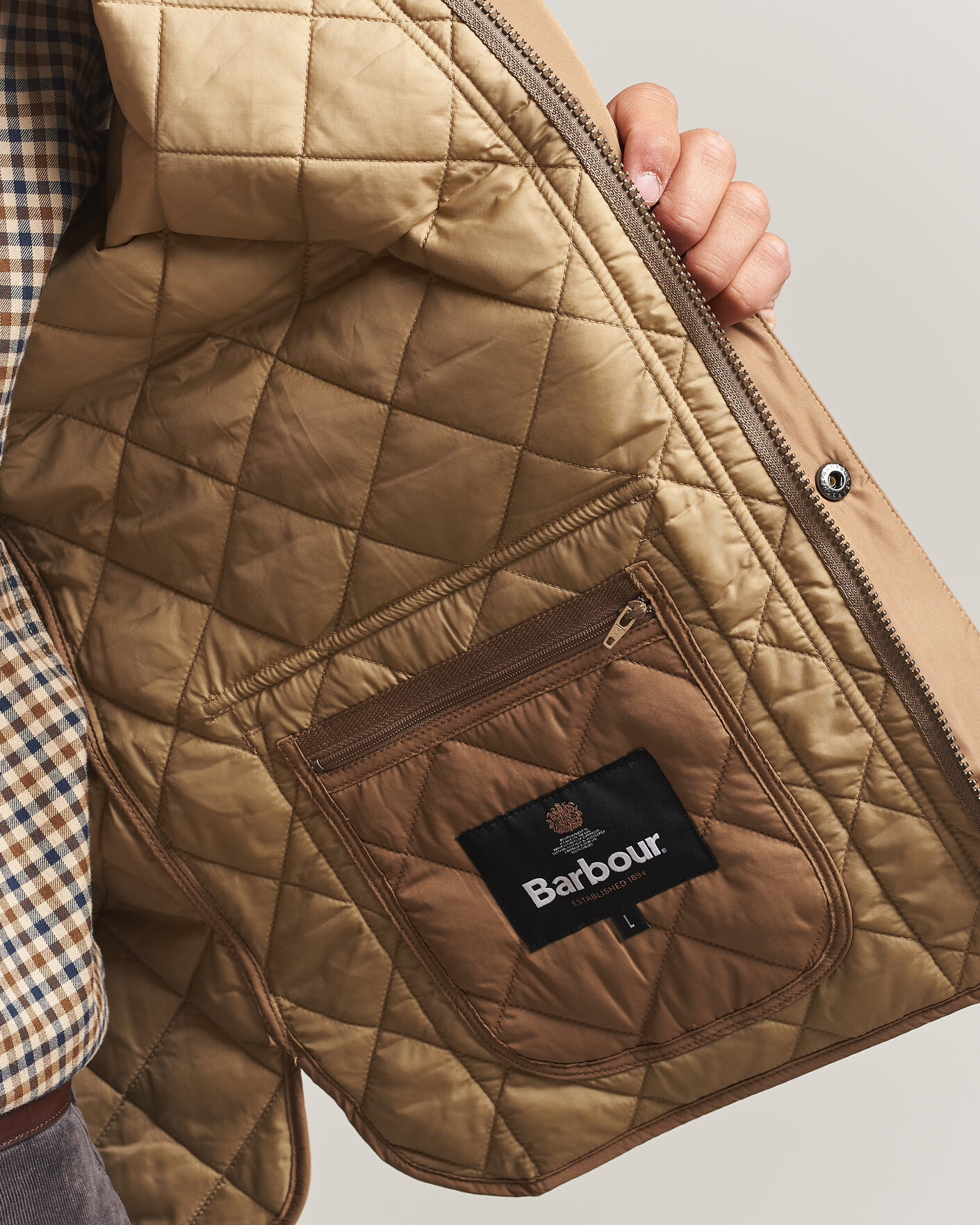 Herre | Vester | Barbour Lifestyle | New Lowerdale Gilet Sandstone