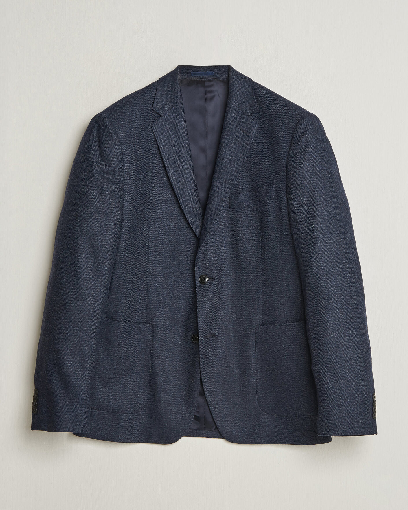 Herre | Dressjakker | Barbour Lifestyle | Fairford Herringbone Blazer Navy