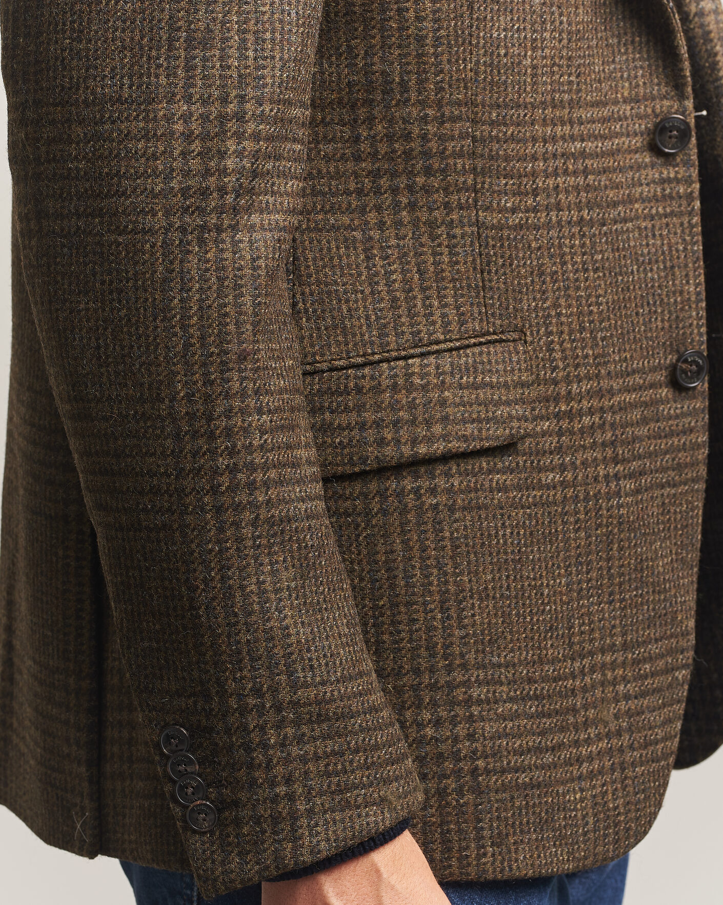 Herre | Dressjakker | Barbour Lifestyle | Bryson Moons Check Blazer Brown