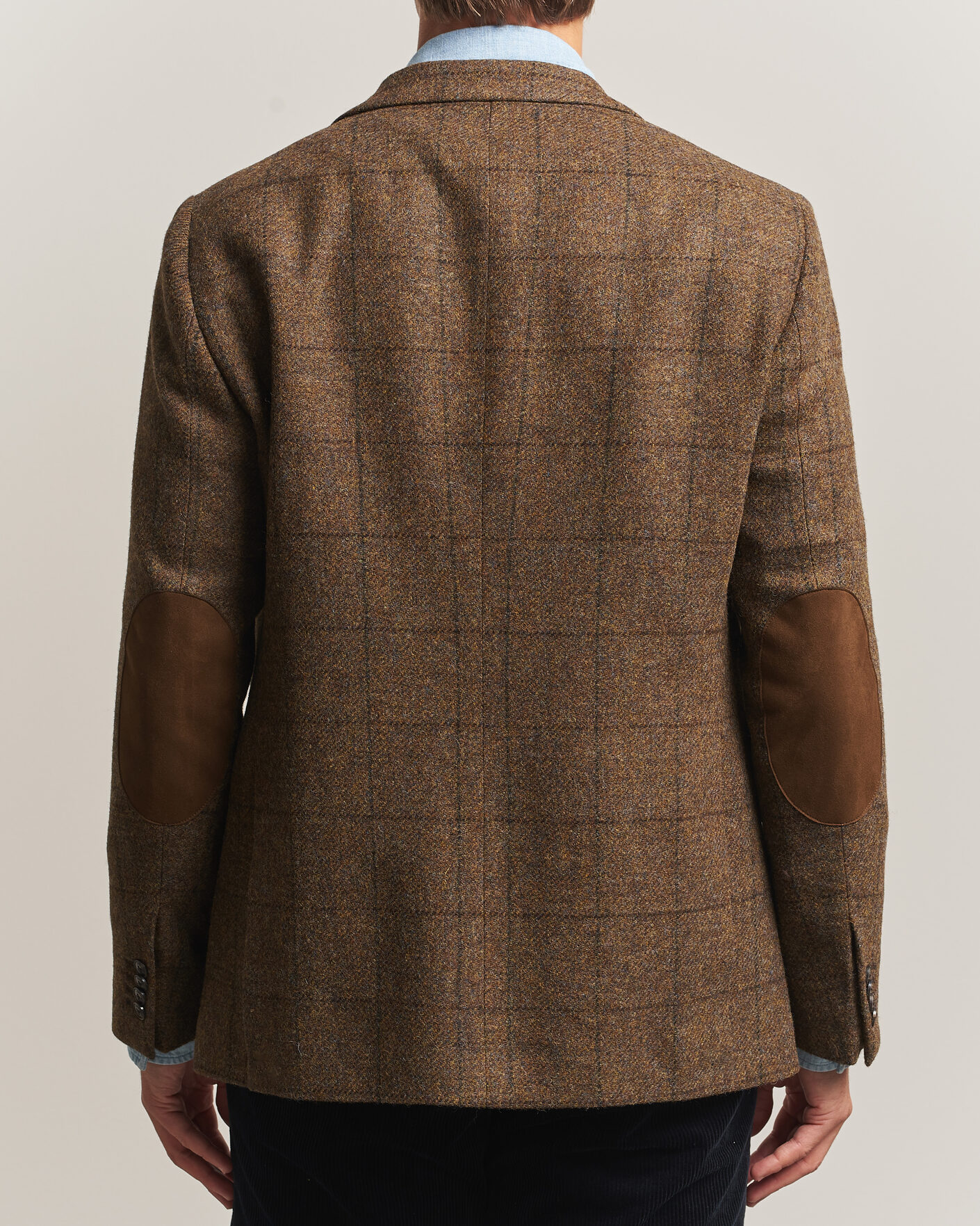 Herre | Dressjakker | Barbour Lifestyle | Gosforth Moons Checked Blazer Brown